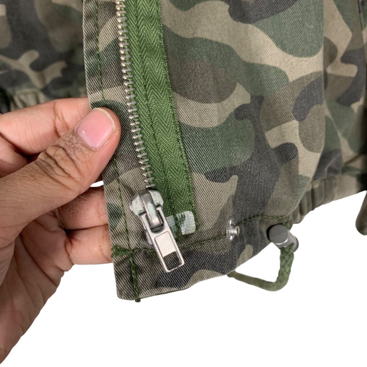 Japanese Brand COLONY 2139 Jungle Camo Hoodie Jacket Parka #2415-C108 Size US S / EU 44-46 / 1 - 15 Thumbnail
