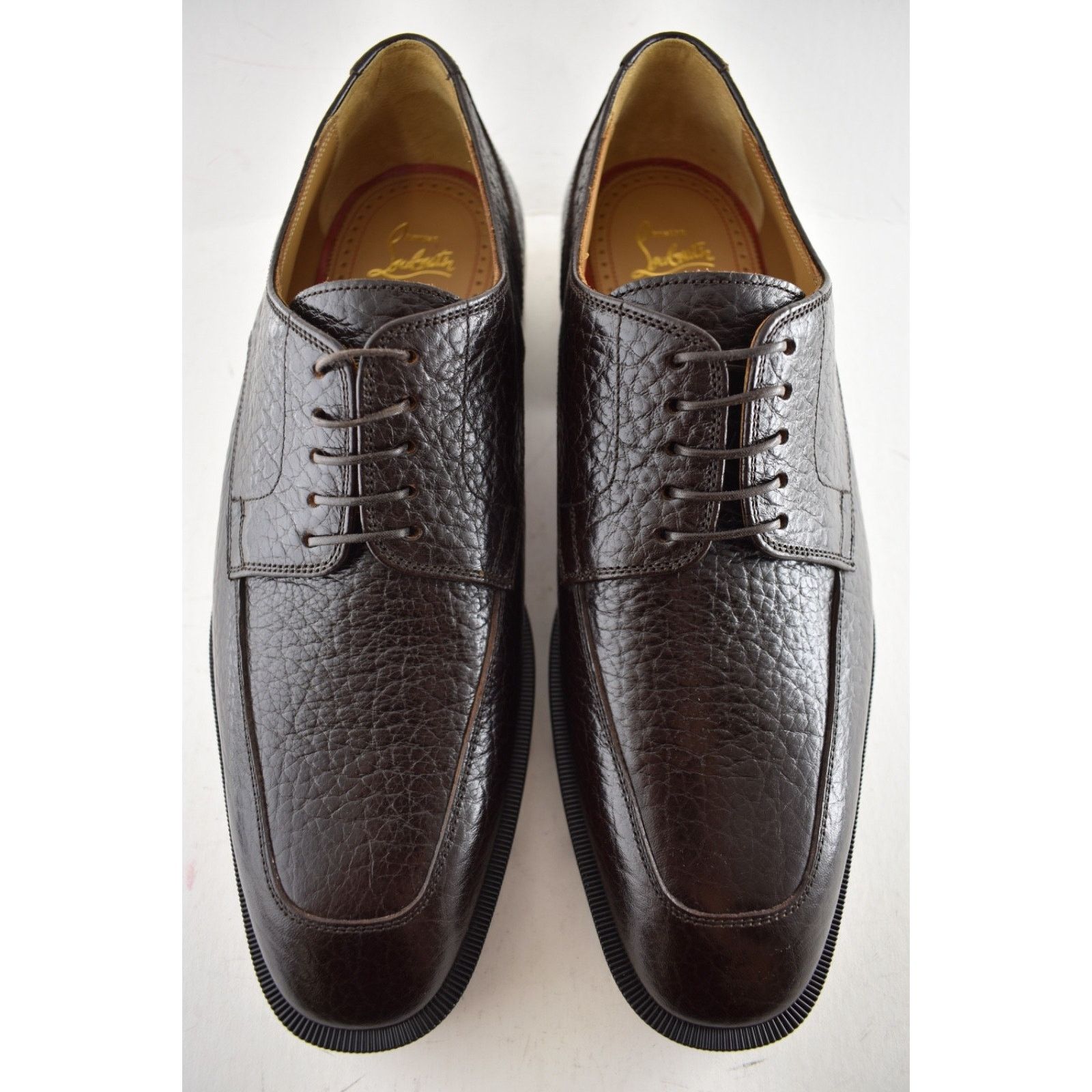 Christian Louboutin Christian Louboutin Brown Lug Sole Derby Oxford Loafer 43 10 Size US 10 / EU 43 - 7 Thumbnail