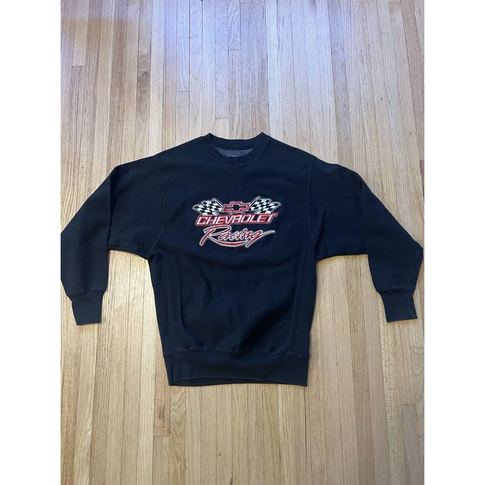 Steve And Barrys Vintage Steve Barrys Sweatshirt Mens S/M Black Heavyweight Size US S / EU 44-46 / 1 - 1 Thumbnail