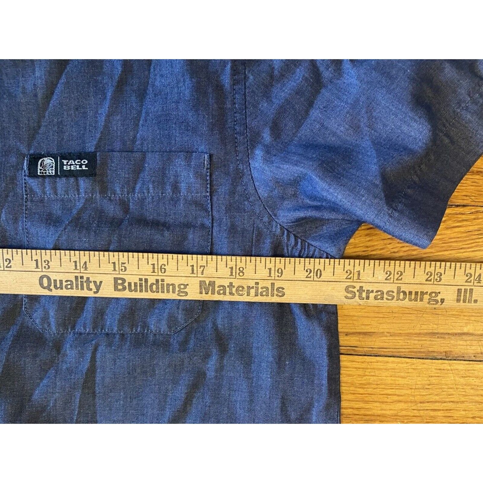 Other TACO BELL L Men’s Small Shirt Employee Uniform Restaurant Size US S / EU 44-46 / 1 - 5 Thumbnail