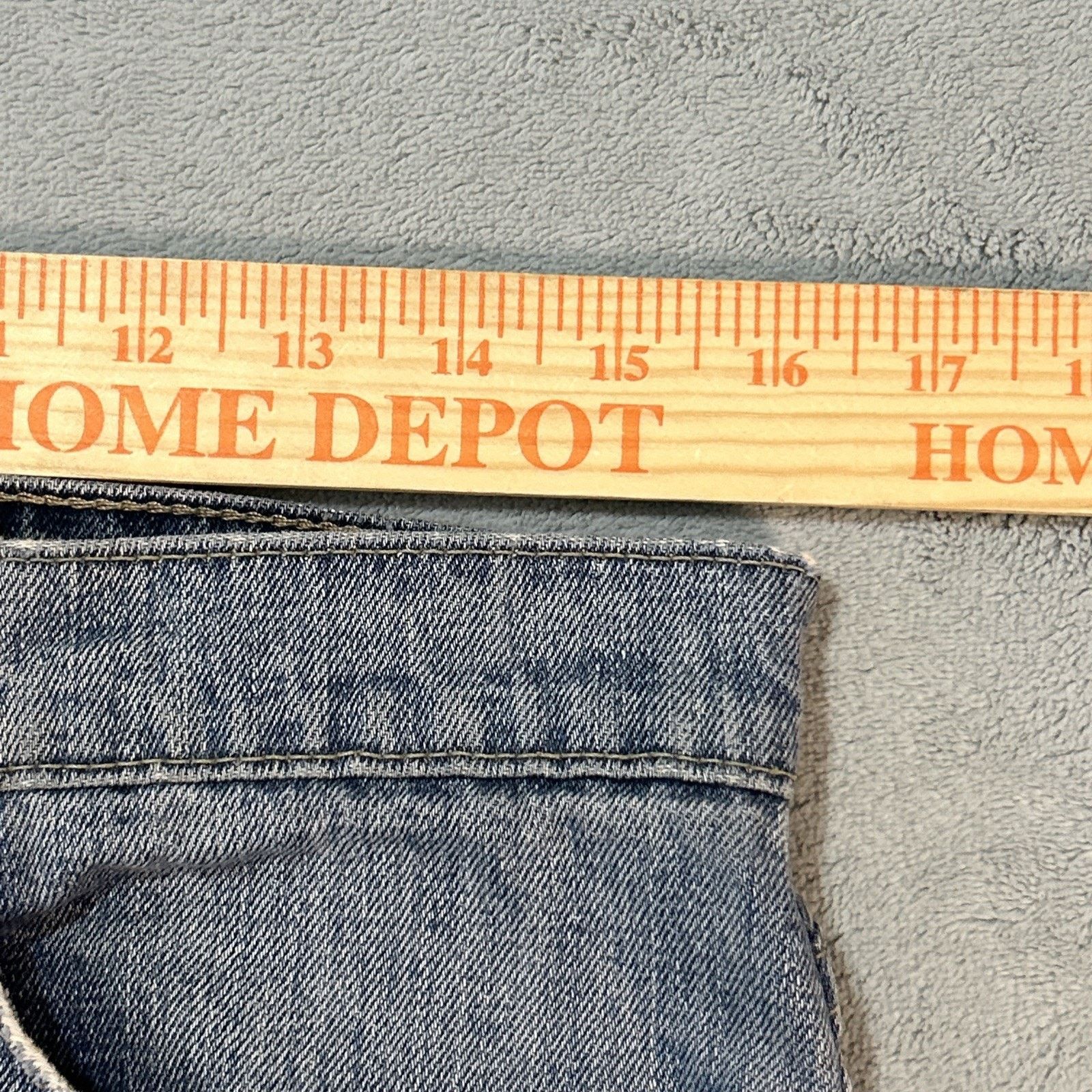 Levi's Y2k Levis Rare Sample Pair Unfinished Jeans 32x32Vintage Size US 32 / EU 48 - 8 Thumbnail