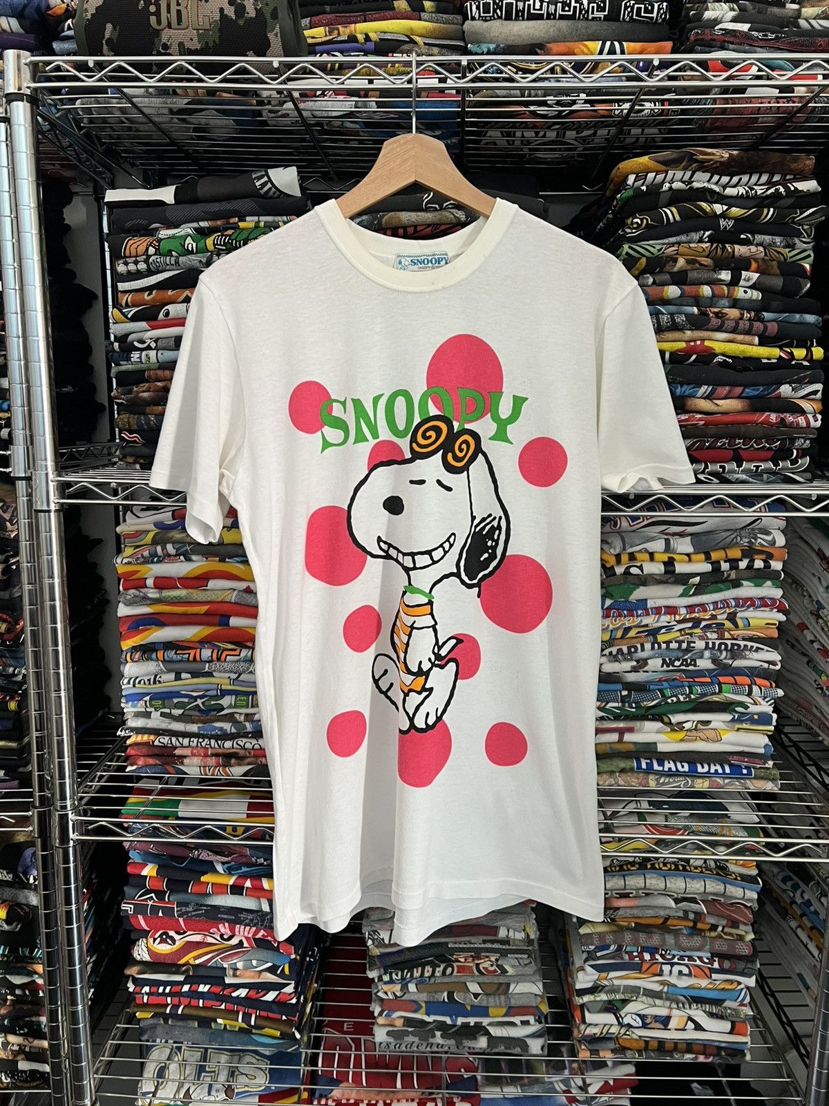 Peanuts 80s Snoopy Single Stitch Cartoon Promo Tee Size US L / EU 52-54 / 3 - 1 Thumbnail