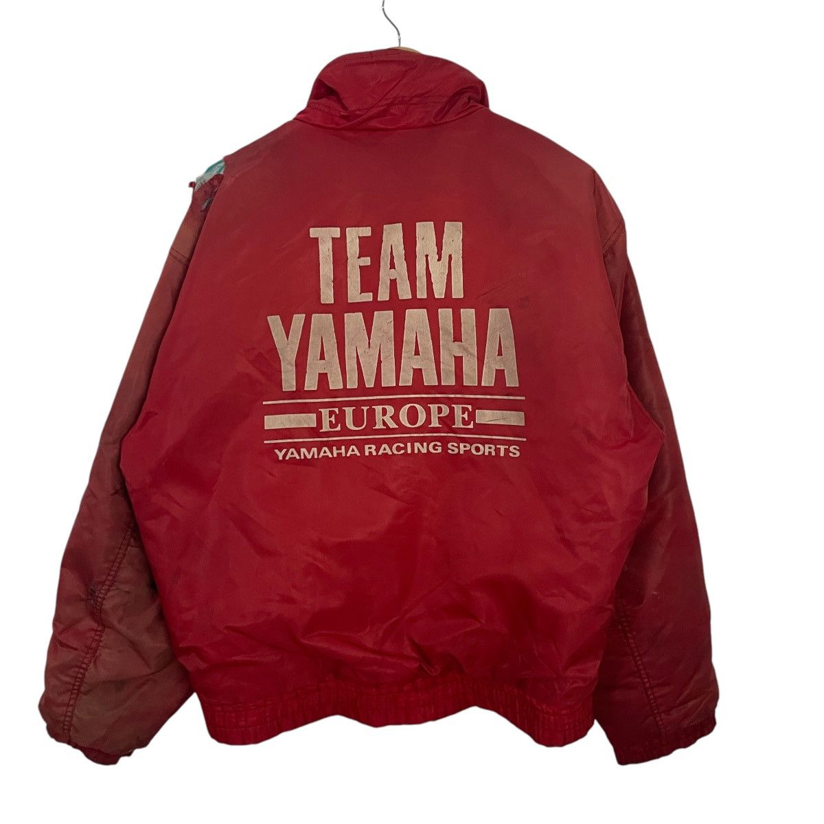 Yamaha Vintage Team Yamaha Distressed Racing Jacket Size US XL / EU 56 / 4 - 11 Thumbnail