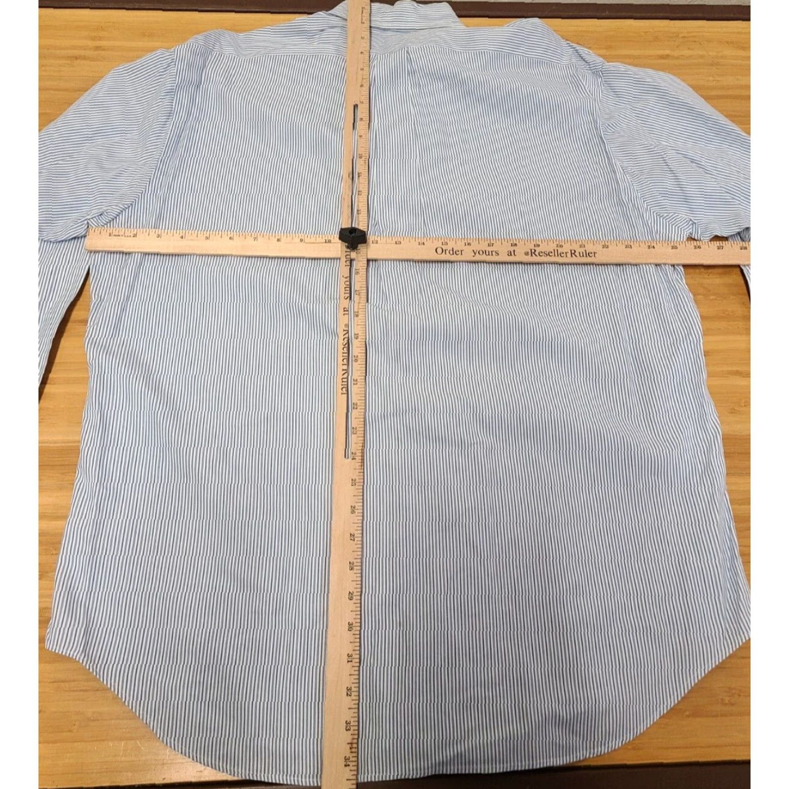 Ralph Lauren Ralph Lauren Shirt Men L Blue Striped Button-Down Long Sleeve Size US L / EU 52-54 / 3 - 7 Thumbnail