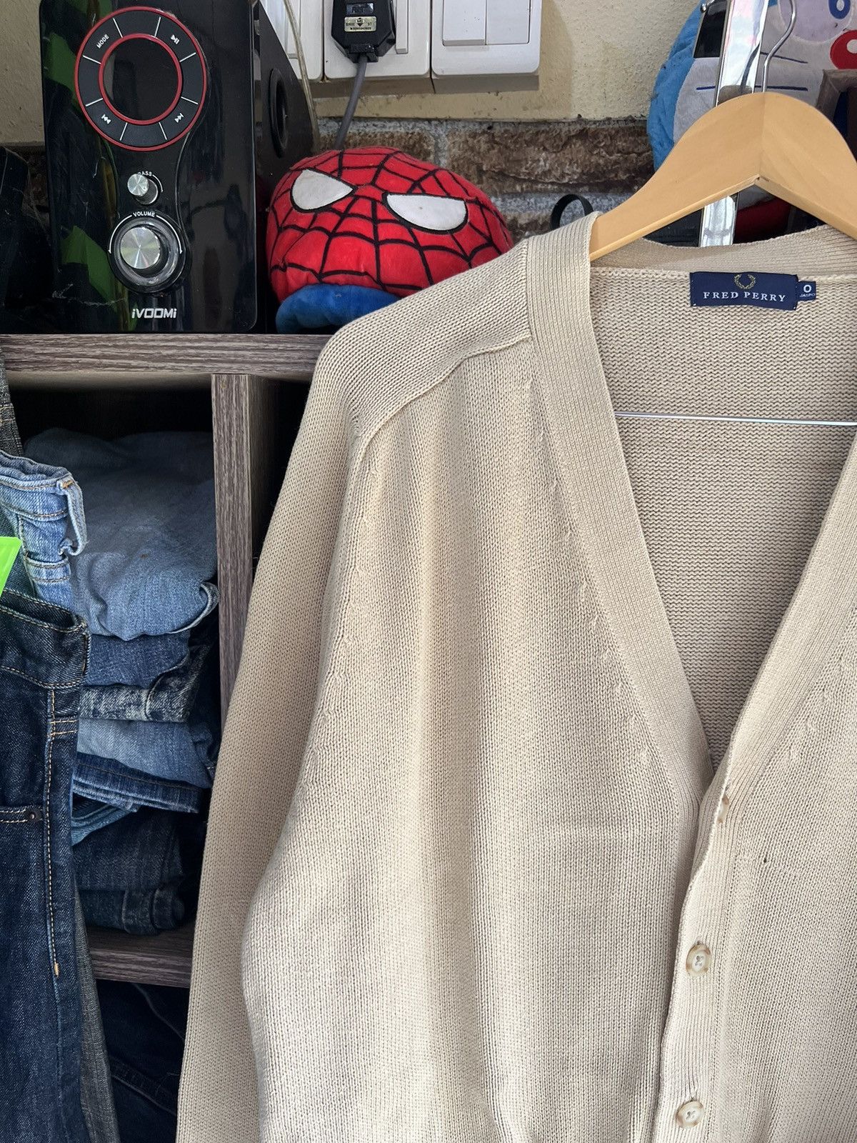 Fred Perry 🔥Fred Perry Knit Cardigan Size US XL / EU 56 / 4 - 4 Thumbnail