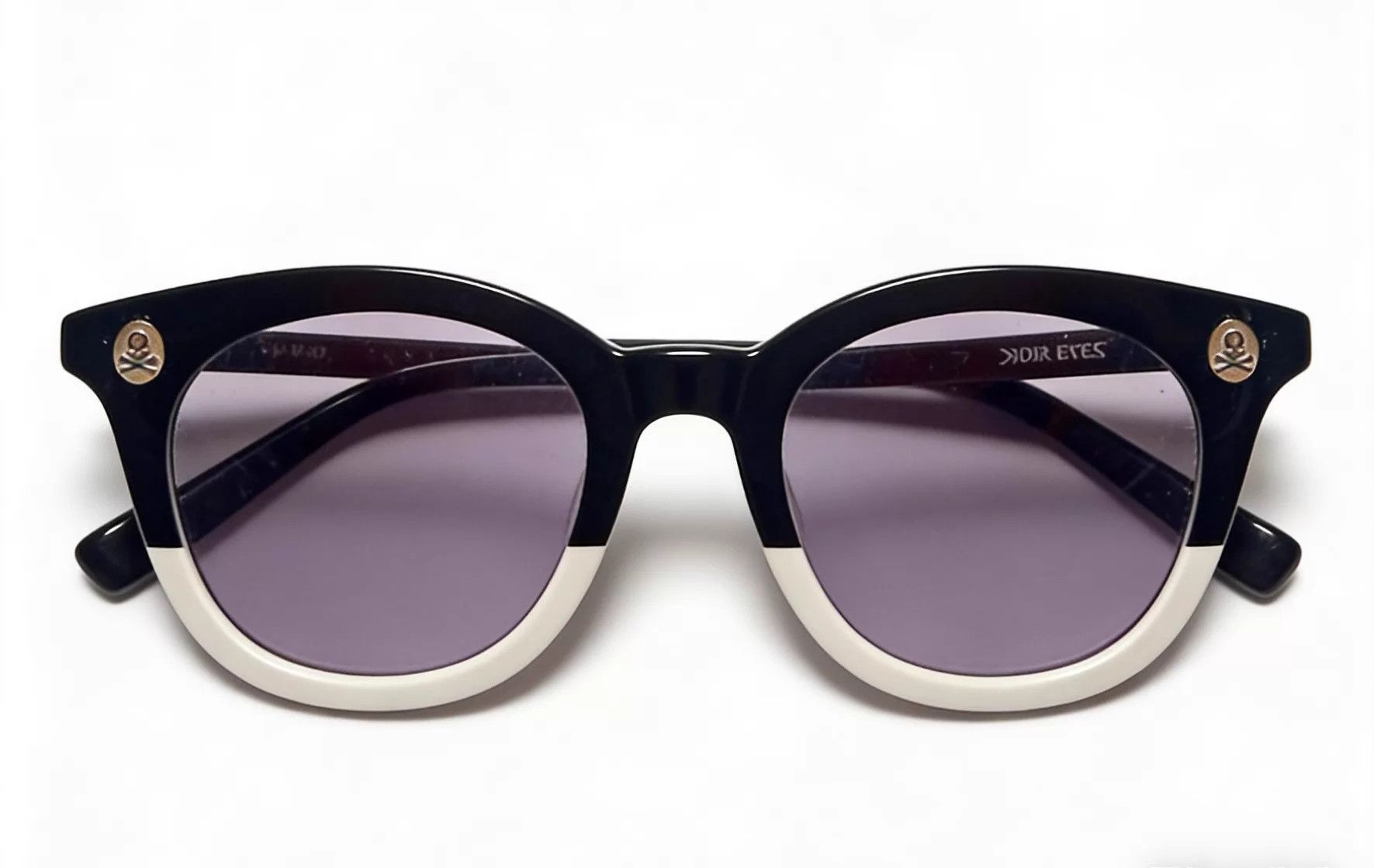 Mastermind Japan MMJ×NOIR EYES Round Sunglasses Skull Metal Accents Webbing Size ONE SIZE - 3 Thumbnail