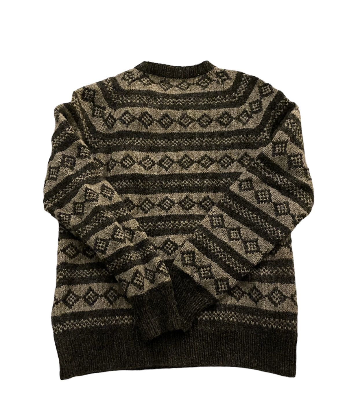 Vintage Vintage Grey Fisherman Sweater Size US M / EU 48-50 / 2 - 2 Thumbnail