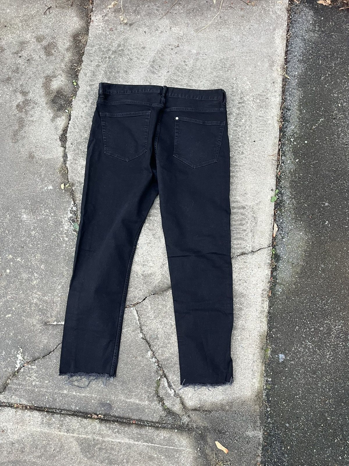 Other Slim Raw Hem Jeans Size US 38 / EU 54 - 2 Thumbnail