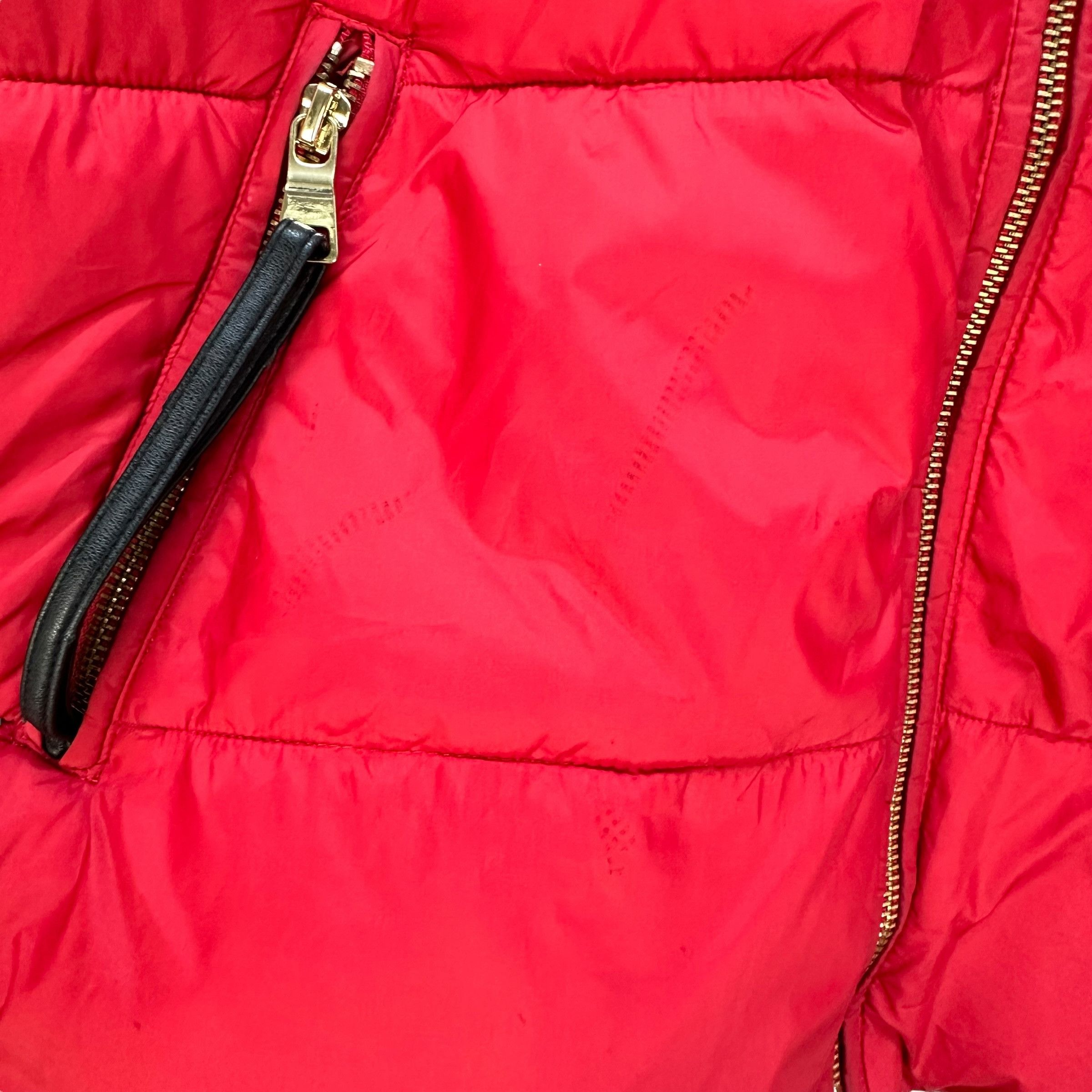 Zara ZARA Outerwear Red Down Jacket Puffer Jacket #A52-1198 Size L / US 10 / IT 46 - 5 Thumbnail