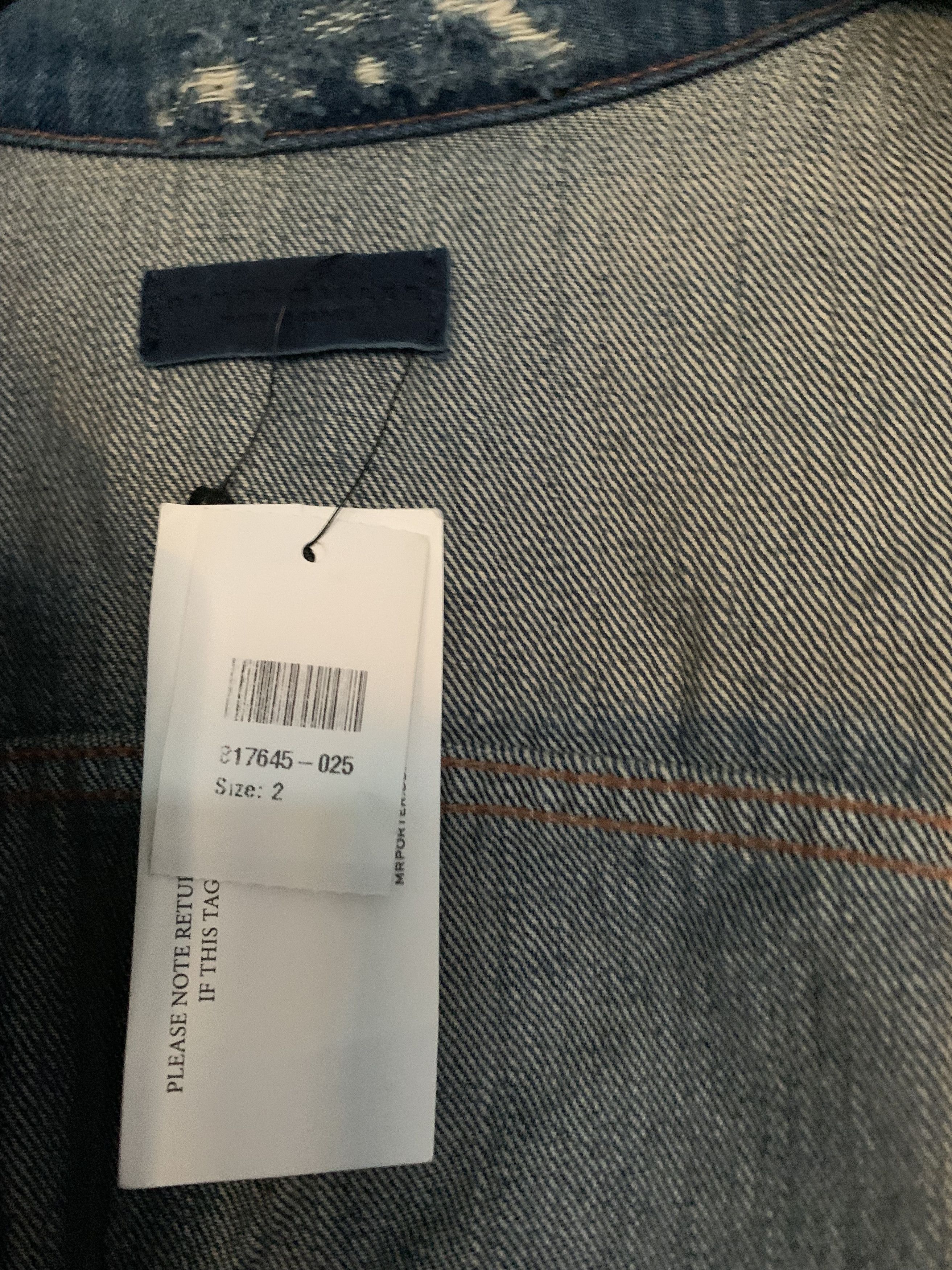 Simon Miller Simon Miller Distressed Denim Jacket Size US M / EU 48-50 / 2 - 4 Thumbnail