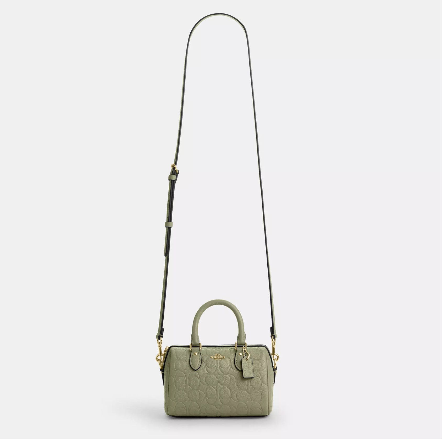 Coach Mini Rowan Crossbody Bag In Signature Leather CEW07 Size ONE SIZE - 16 Thumbnail