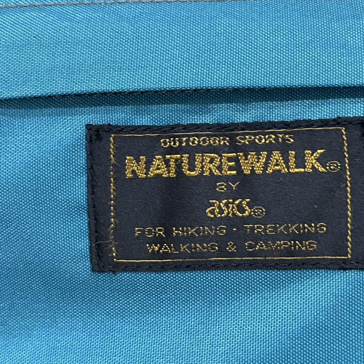 Asics Vintage ASICS Naturewalk Convertible Backpack Bag - Teal Size ONE SIZE - 7 Thumbnail