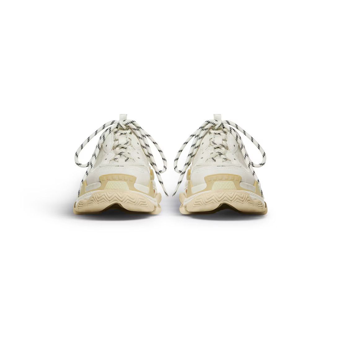 Balenciaga o1mt1gz0325 Triple S Mules in White/Beige Size US 9 / EU 42 - 3 Thumbnail