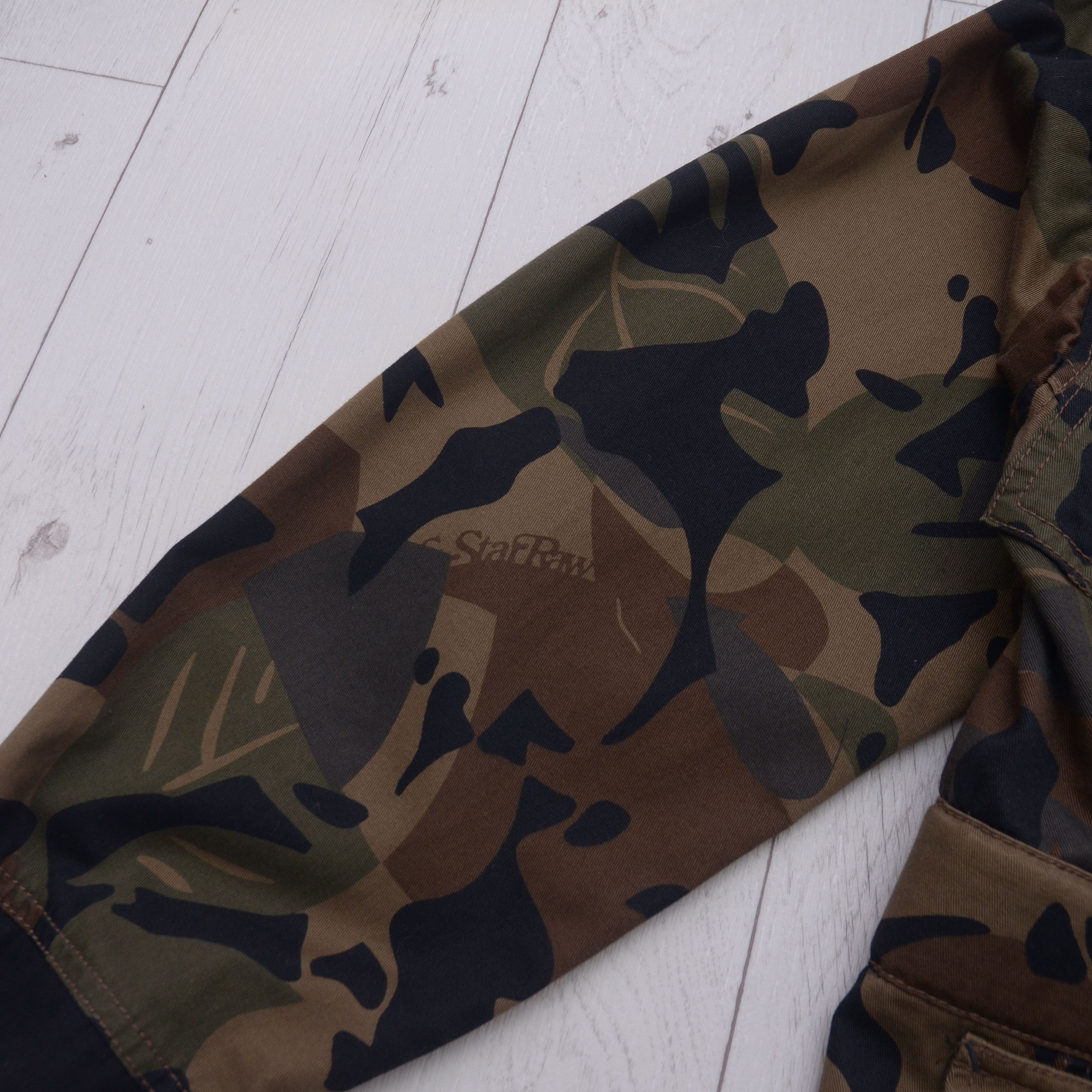G-Star G-Star Raw Chisel Belted Field Jacket Camo Coat Militari Y2K Size S / US 4 / IT 40 - 6 Thumbnail