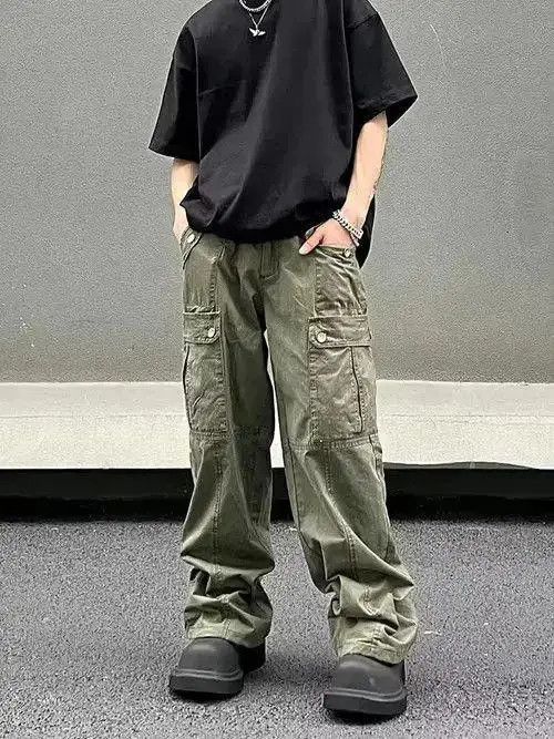Jean Chiharu x Katou Multi Pocket Cargo Wide Leg Pants Size US 34 / EU 50 - 1 Thumbnail