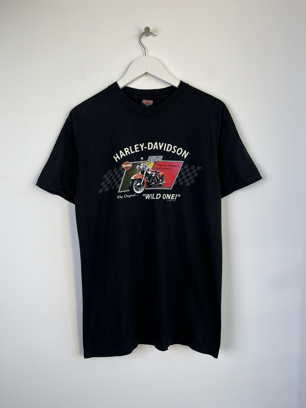 Harley Davidson Vintage Harley Davidson 2001 Black Tee Size US M / EU 48-50 / 2 - 1 Thumbnail