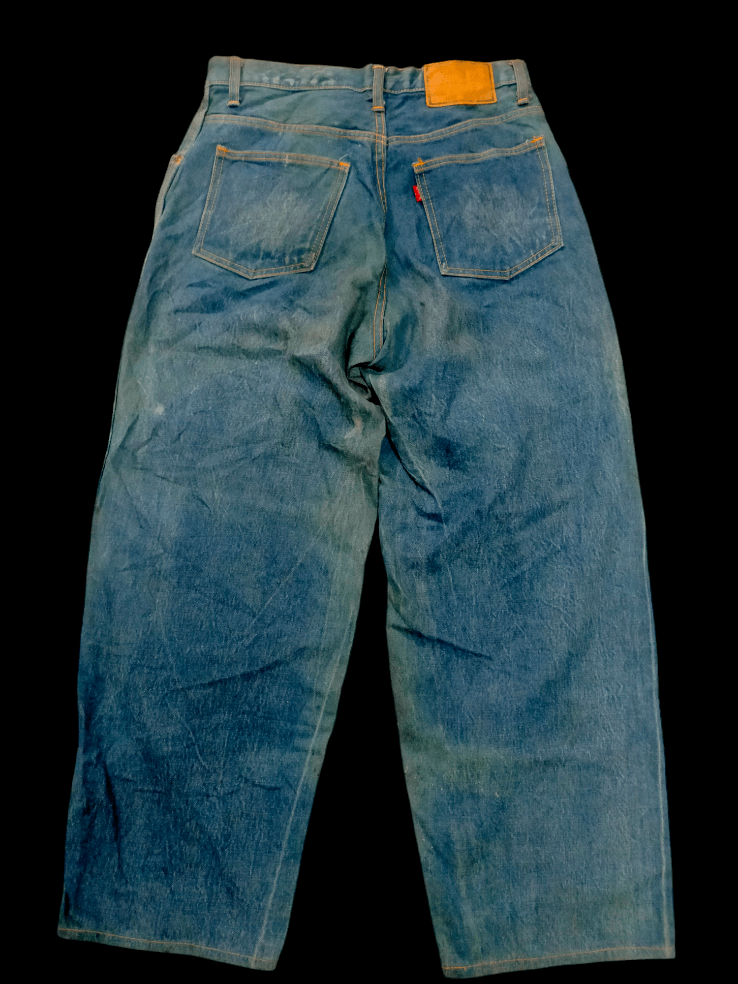 Edwin × Vintage 🔥Vintage 🔥Rare Edwin 1072 Baggy Wash Faded Jeans 80s Size US 29 - 1 Thumbnail
