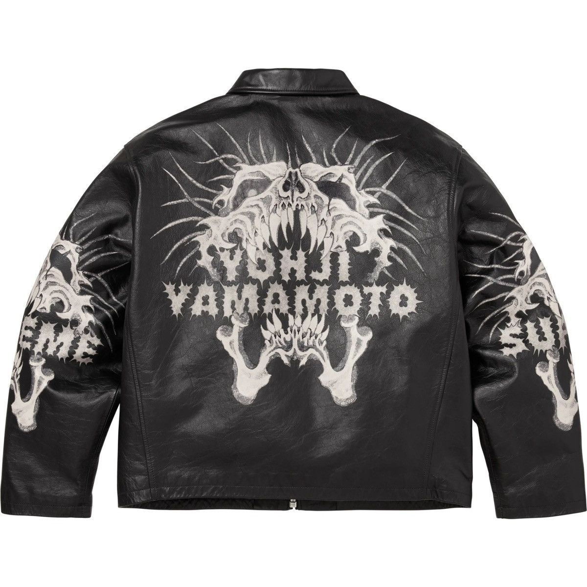 Supreme × Yohji Yamamoto Supreme Y's Leather Jacket Size US S / EU 44-46 / 1 - 3 Thumbnail