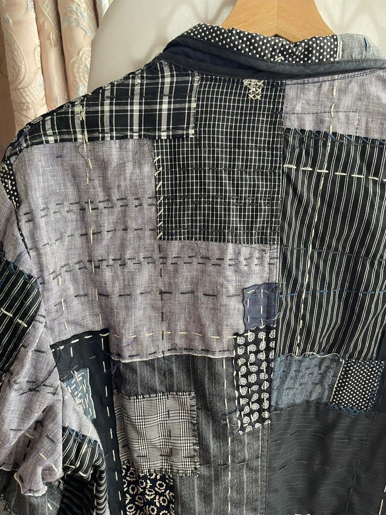 Comme des Garcons Comme Des Garcons Junya Watanabe Thread-Patchwork Suit Jac Size US M / EU 48-50 / 2 - 6 Thumbnail
