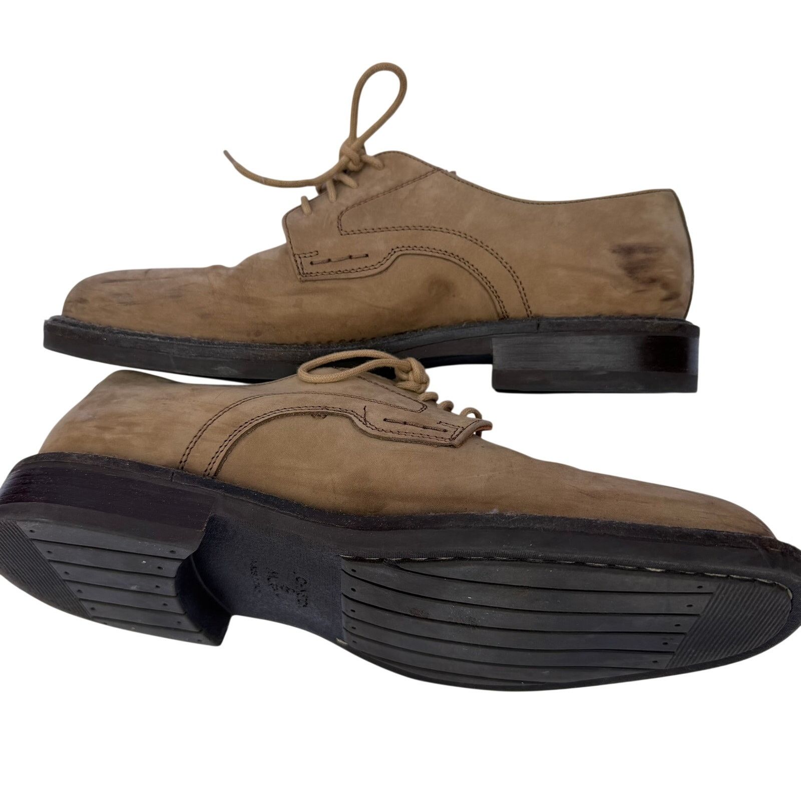 Johnston & Murphy Johnston & Murphy Nubuck Derby Oxford Size 10.5M Dress Shoes Size US 10.5 / EU 43-44 - 4 Thumbnail