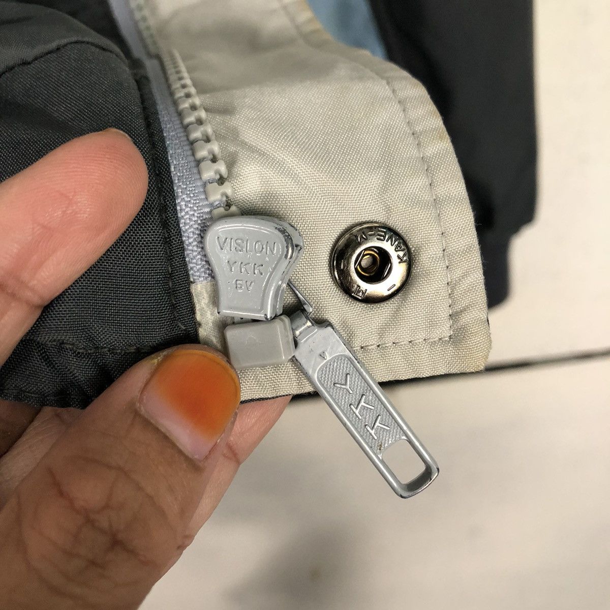 Japanese Brand 📌Vintage Ski Bomber Jacket Point Square Block Design Size US M / EU 48-50 / 2 - 20 Thumbnail