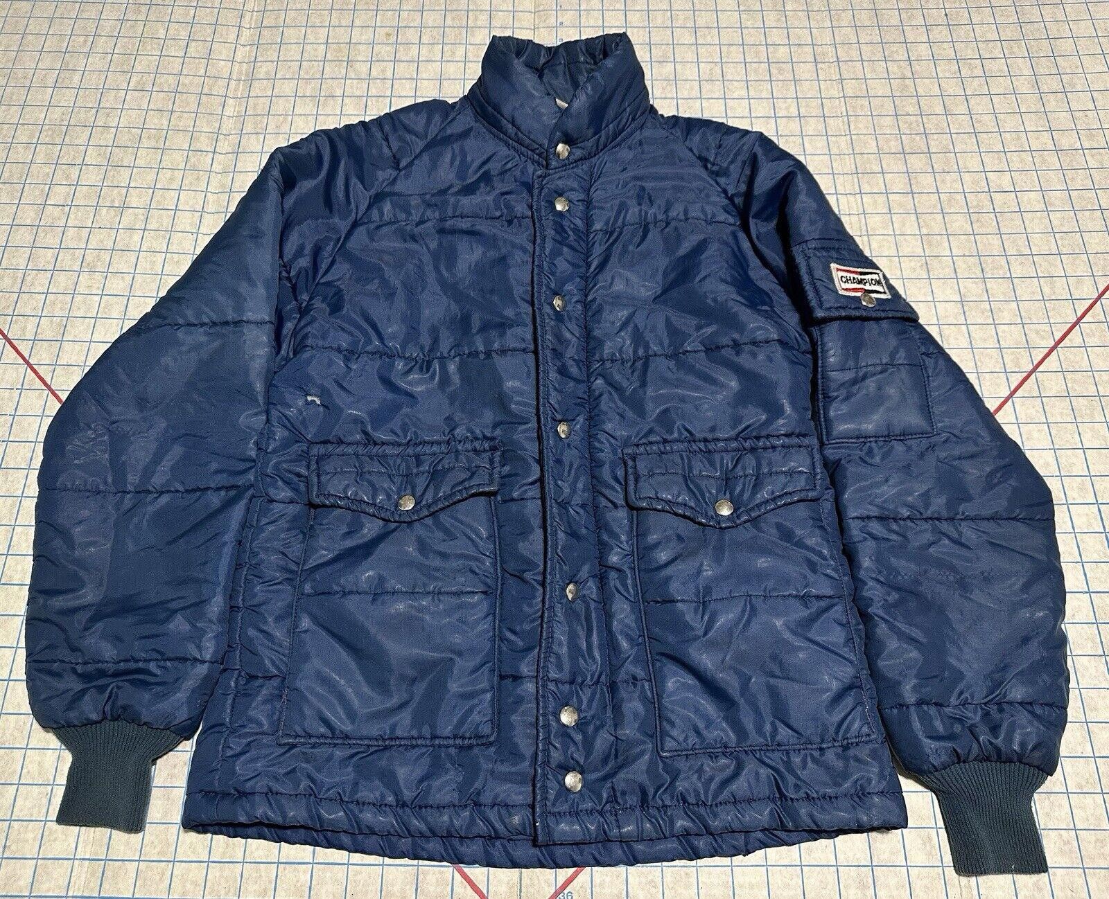 Champion vintage 70's Puffer Coat Jacket L Nylon USA CHAMPION Size US L / EU 52-54 / 3 - 1 Thumbnail