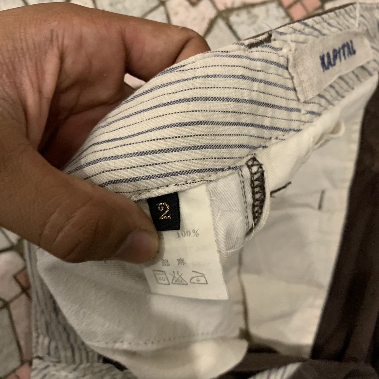 Kapital KAPITAL clown chino pants brown Size US 30 / EU 46 - 7 Thumbnail