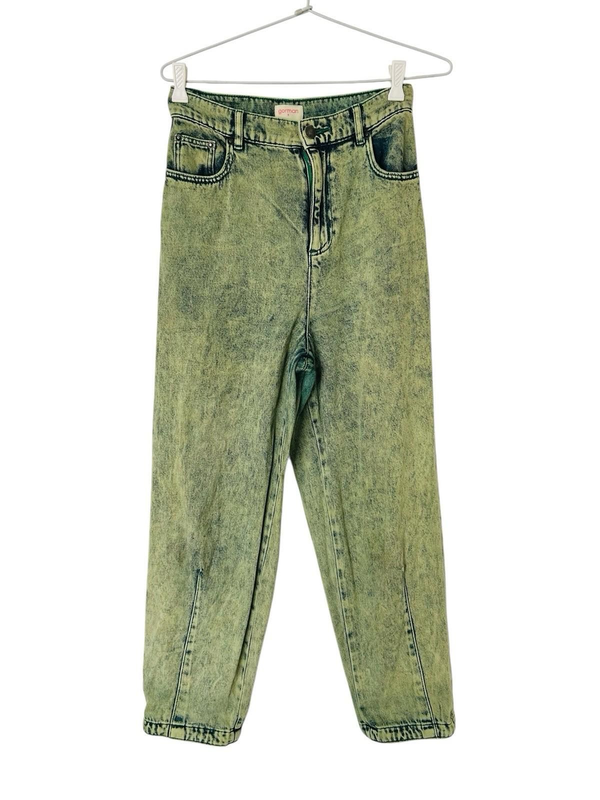Designer Gorman Green Acid Wash Jeans Vtg 90’s Style Y2K - Sz 8/US 4 Size 27" / US 4 / IT 40 - 3 Thumbnail
