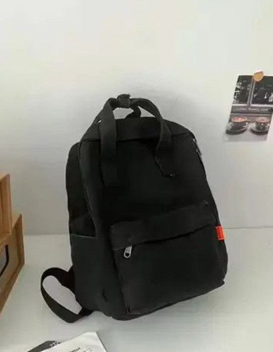 Japanese Brand Minimalist Canvas Mini Backpack - Casual, Everyday Use Size ONE SIZE - 4 Thumbnail