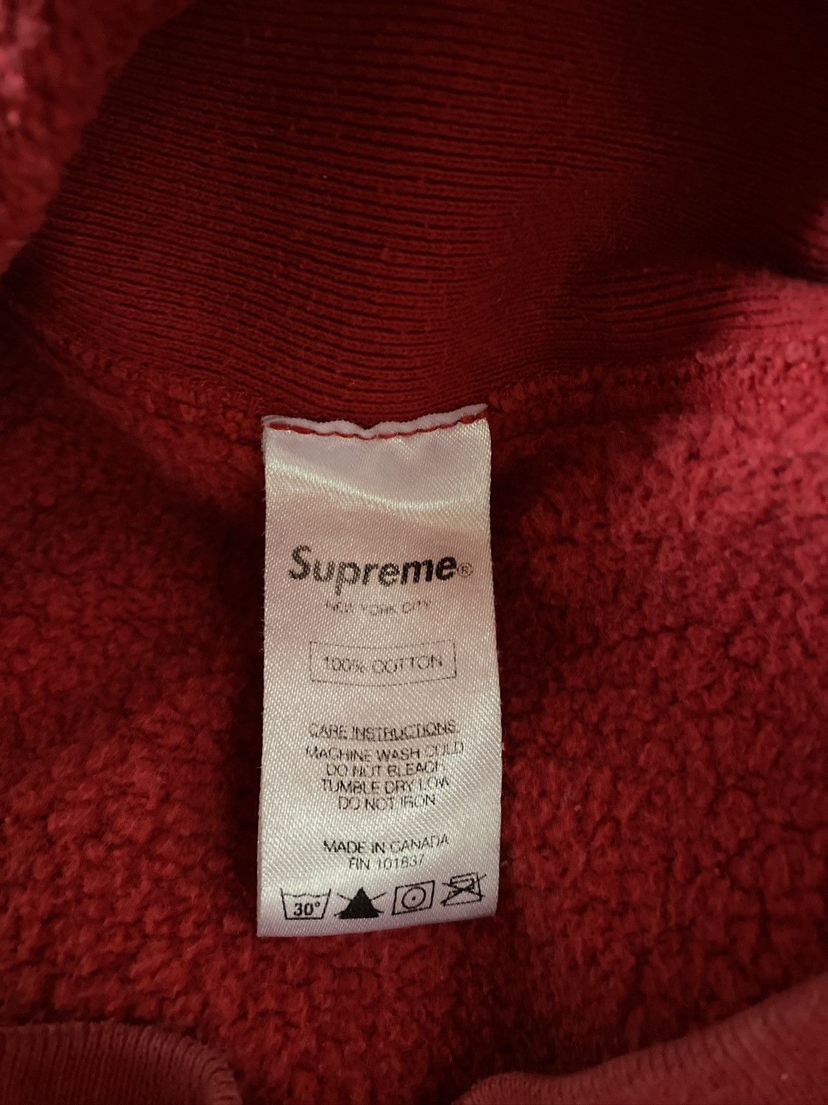 Supreme Supreme FW/14 Spell Out Hoodie Size US L / EU 52-54 / 3 - 3 Thumbnail