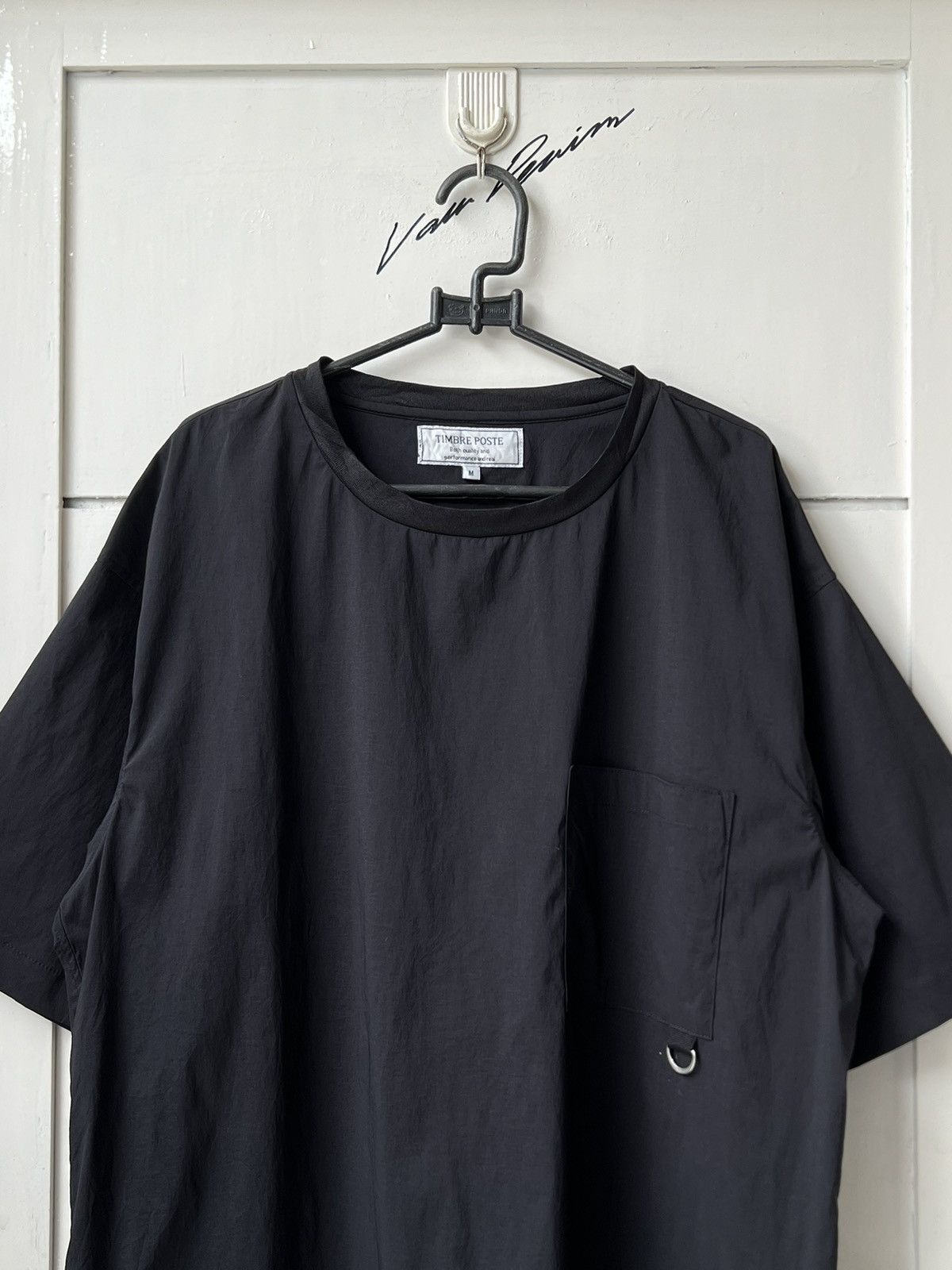Other TIMBRE POSTE Black Boxy T-shirt Size US L / EU 52-54 / 3 - 10 Thumbnail