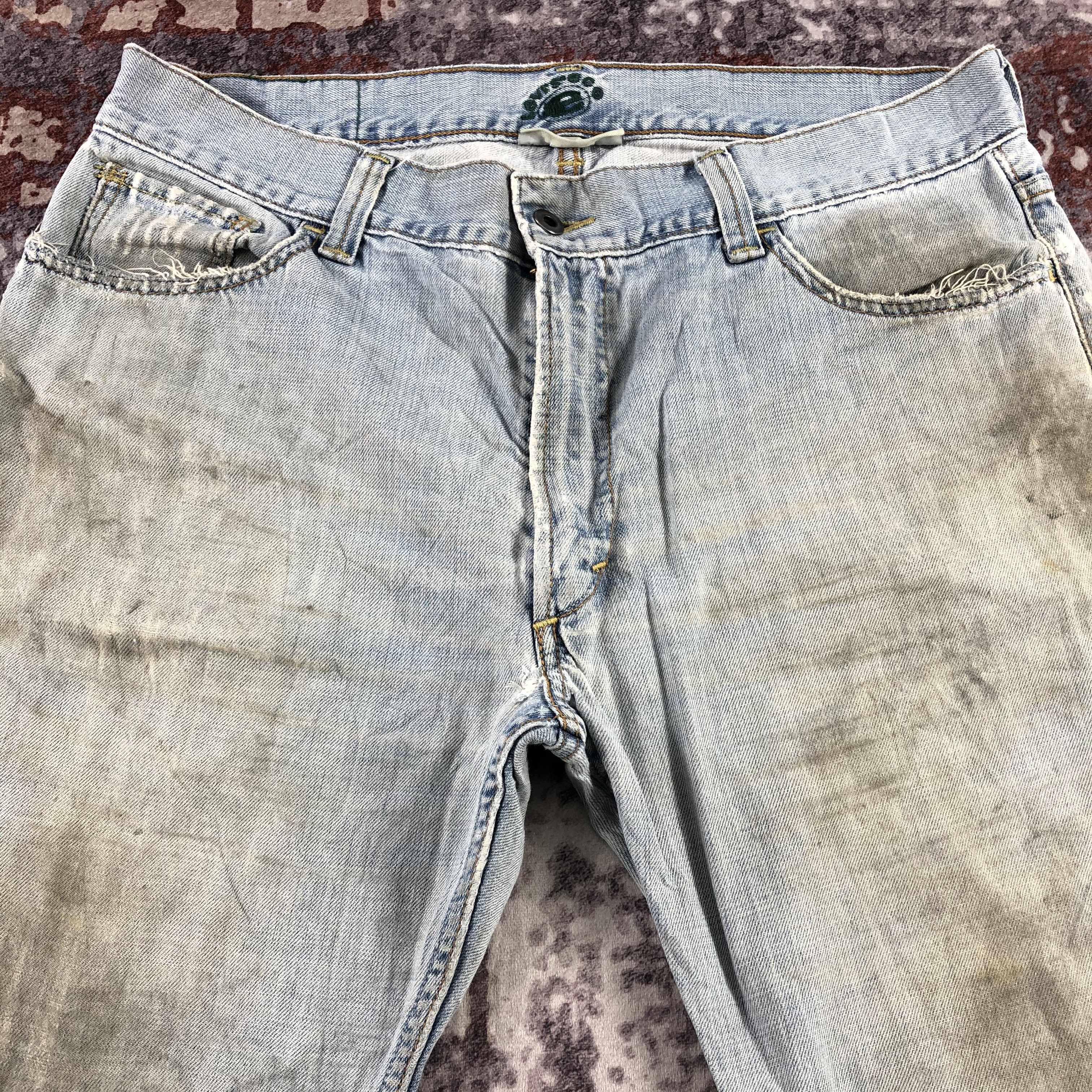 Levi's × Vintage Vintage Light Wash Levis 539 Jeans-JM3112 Size US 37 - 3 Thumbnail