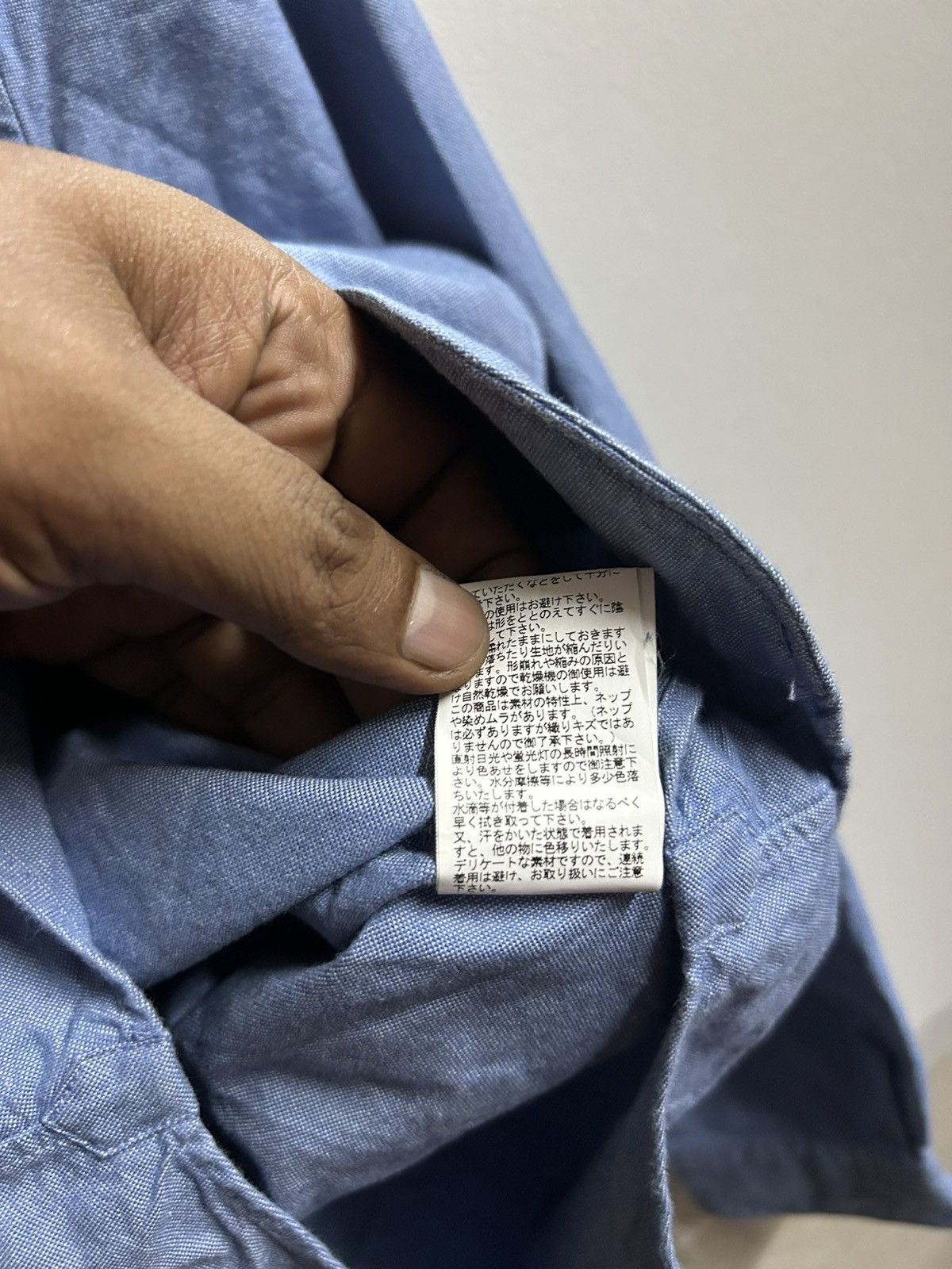 Nigel Cabourn Premium Cotton Button Down Shirt Size M / US 6-8 / IT 42-44 - 5 Thumbnail