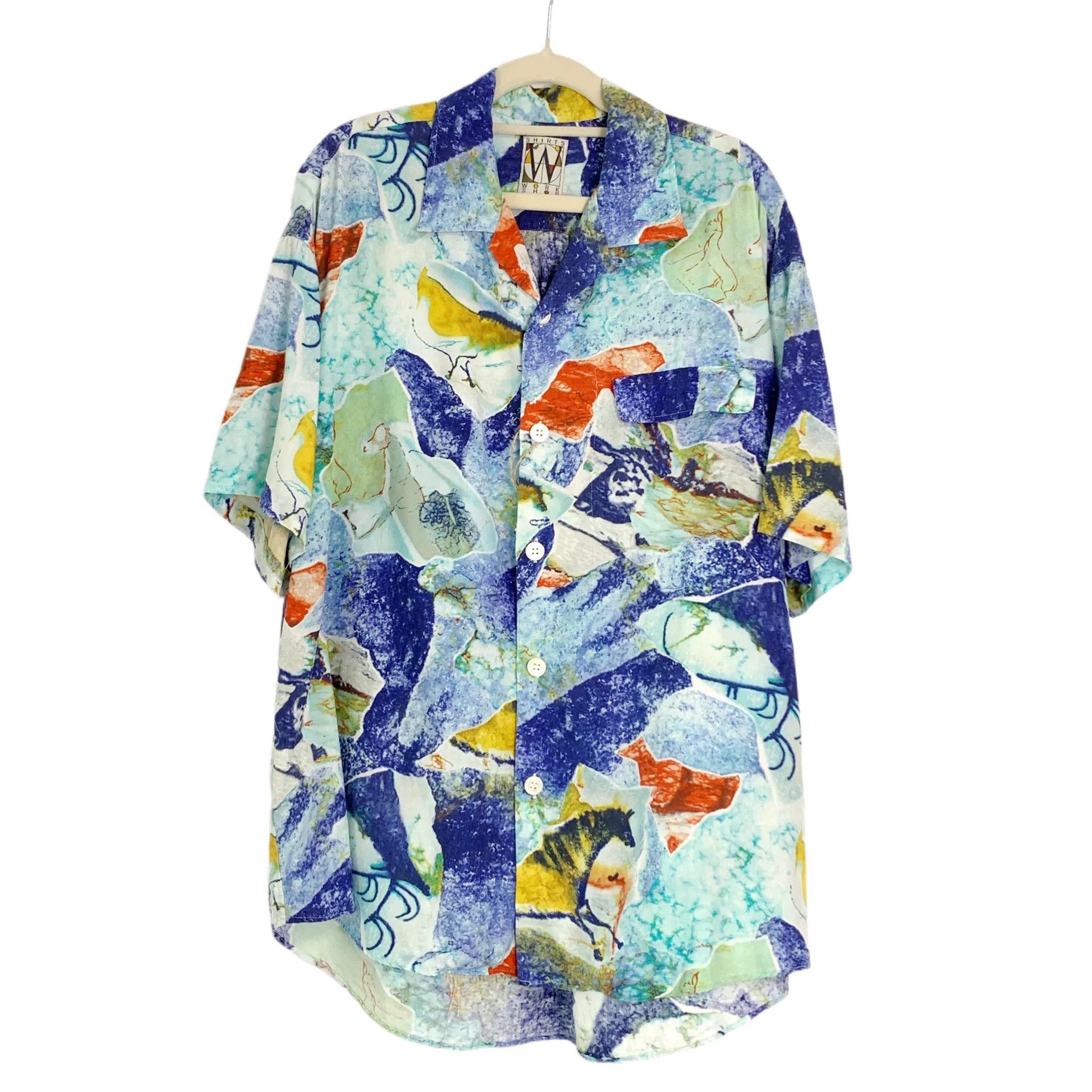 Yohji Yamamoto Yohji Yamamoto Cuban Collar Shirt Size US M / EU 48-50 / 2 - 1 Thumbnail