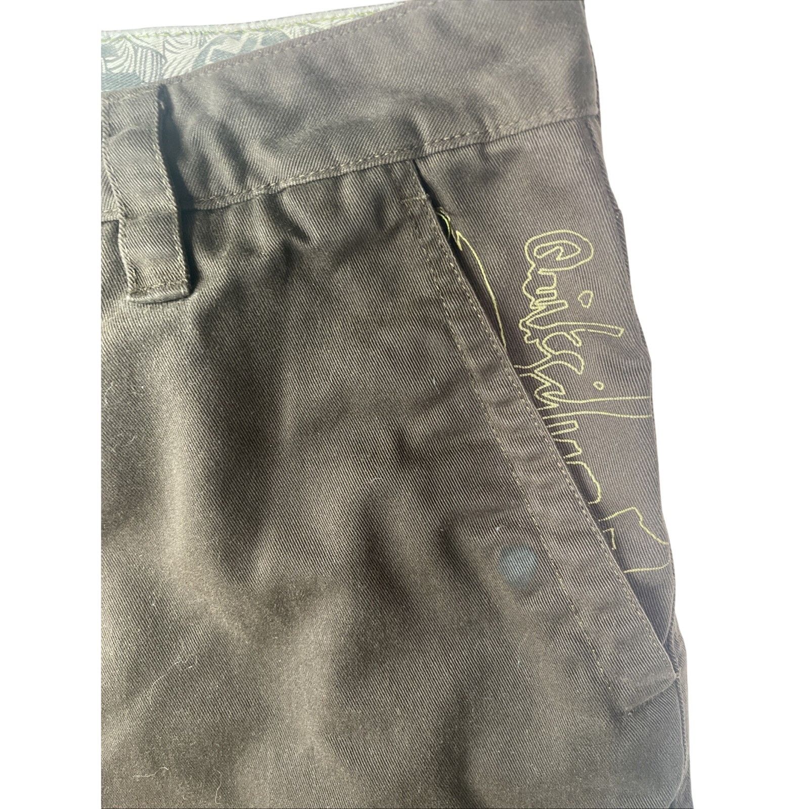 Quiksilver Quicksilver Boarding Apparel Men's Brown Chino Shorts 32 Size US 32 / EU 48 - 3 Thumbnail