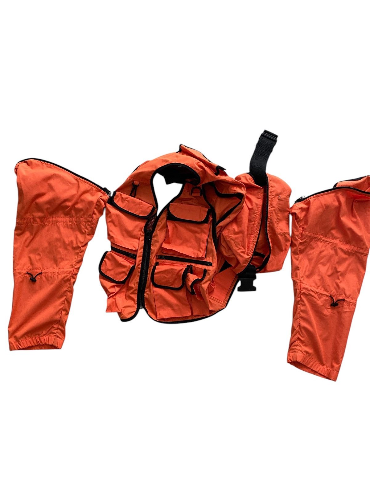 Hysteric Glamour × Issey Miyake × Japanese Brand NEUE VITAL jacket Parachute 6 pocket + backpack nice design Size US M / EU 48-50 / 2 - 10 Thumbnail
