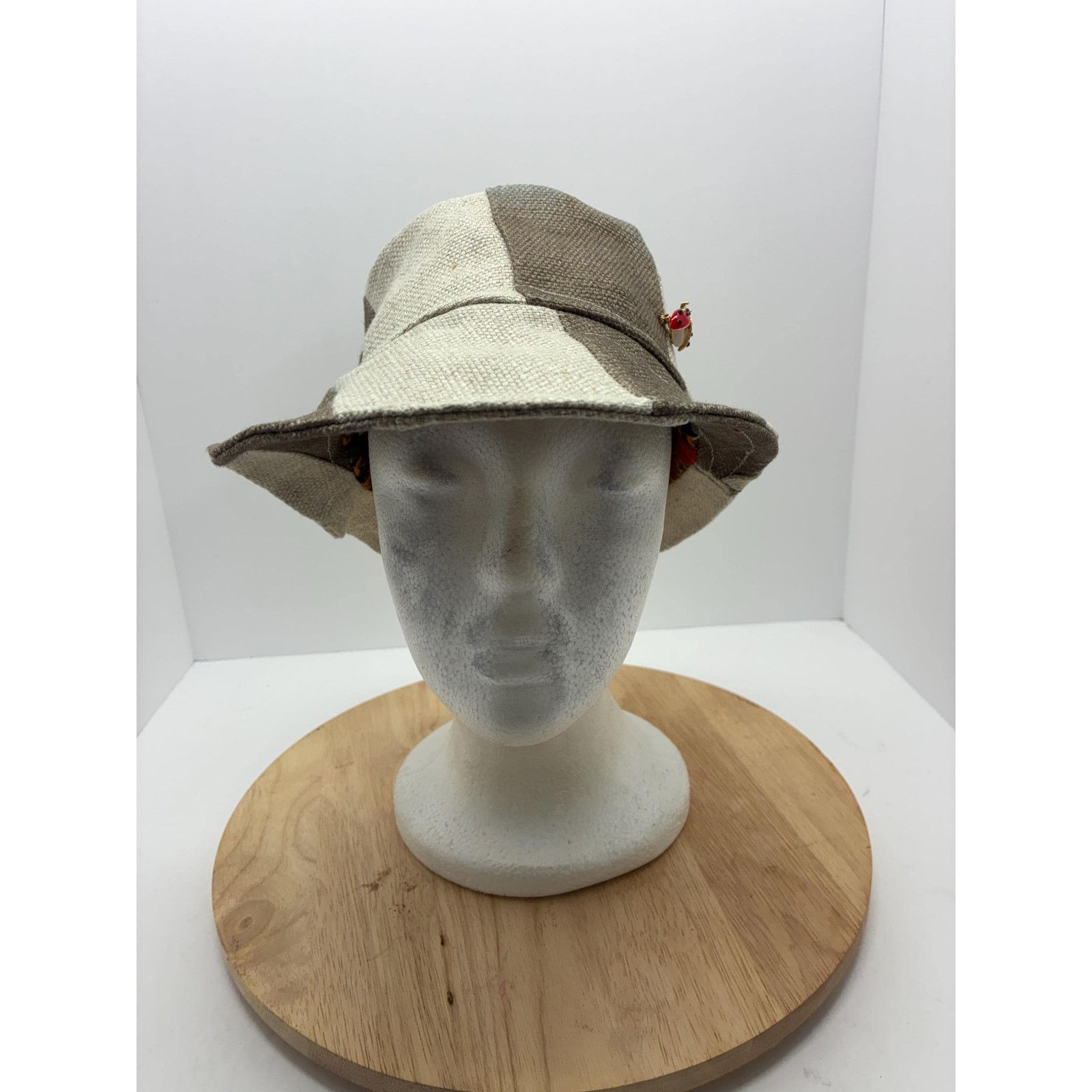 Other Upcycled Canvas Bucket Hat Small – Bonnie Bucket Patchwork Size ONE SIZE - 3 Thumbnail