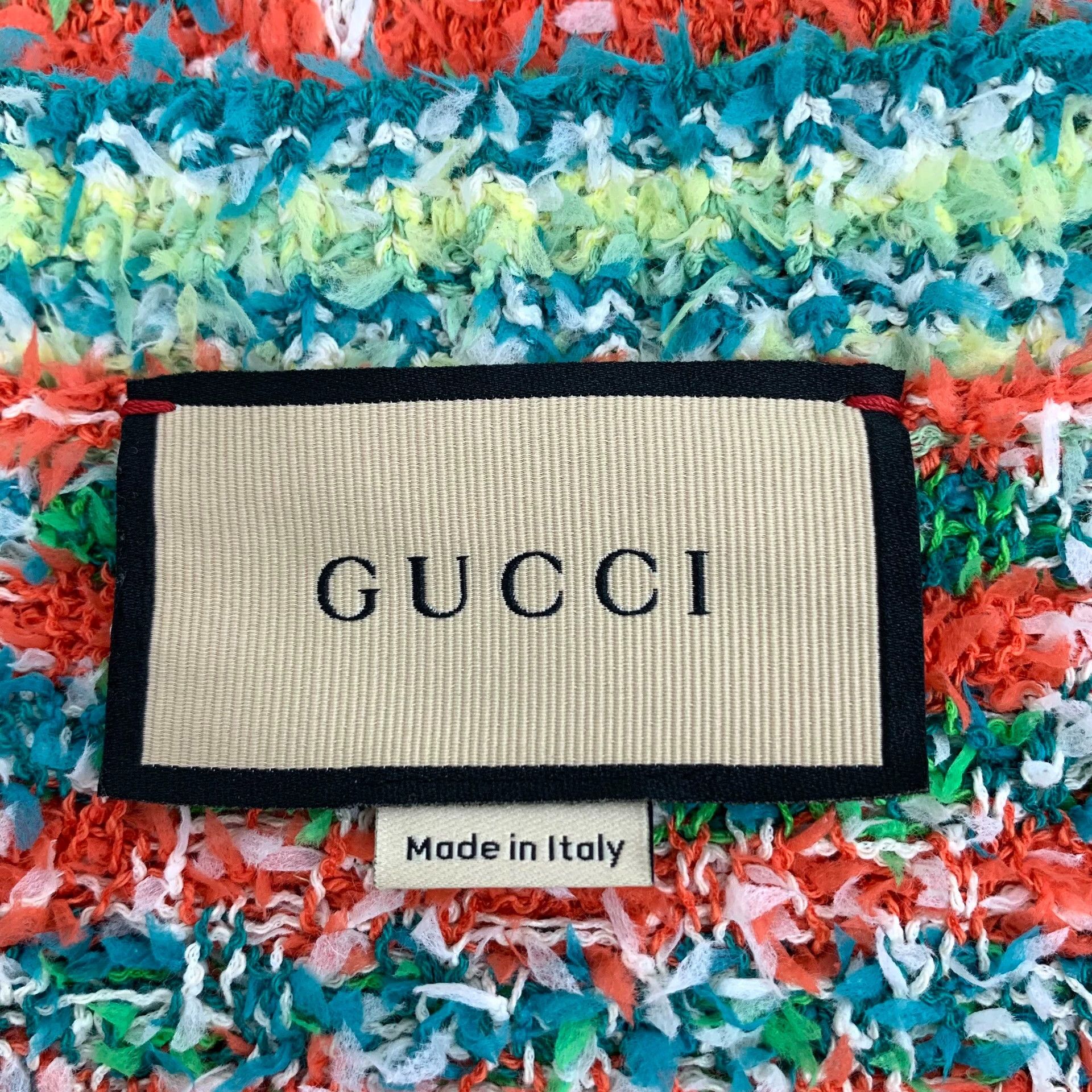Gucci Gucci crew neck single-breasted short-sleeved knit sweater Size L / US 10 / IT 46 - 5 Thumbnail