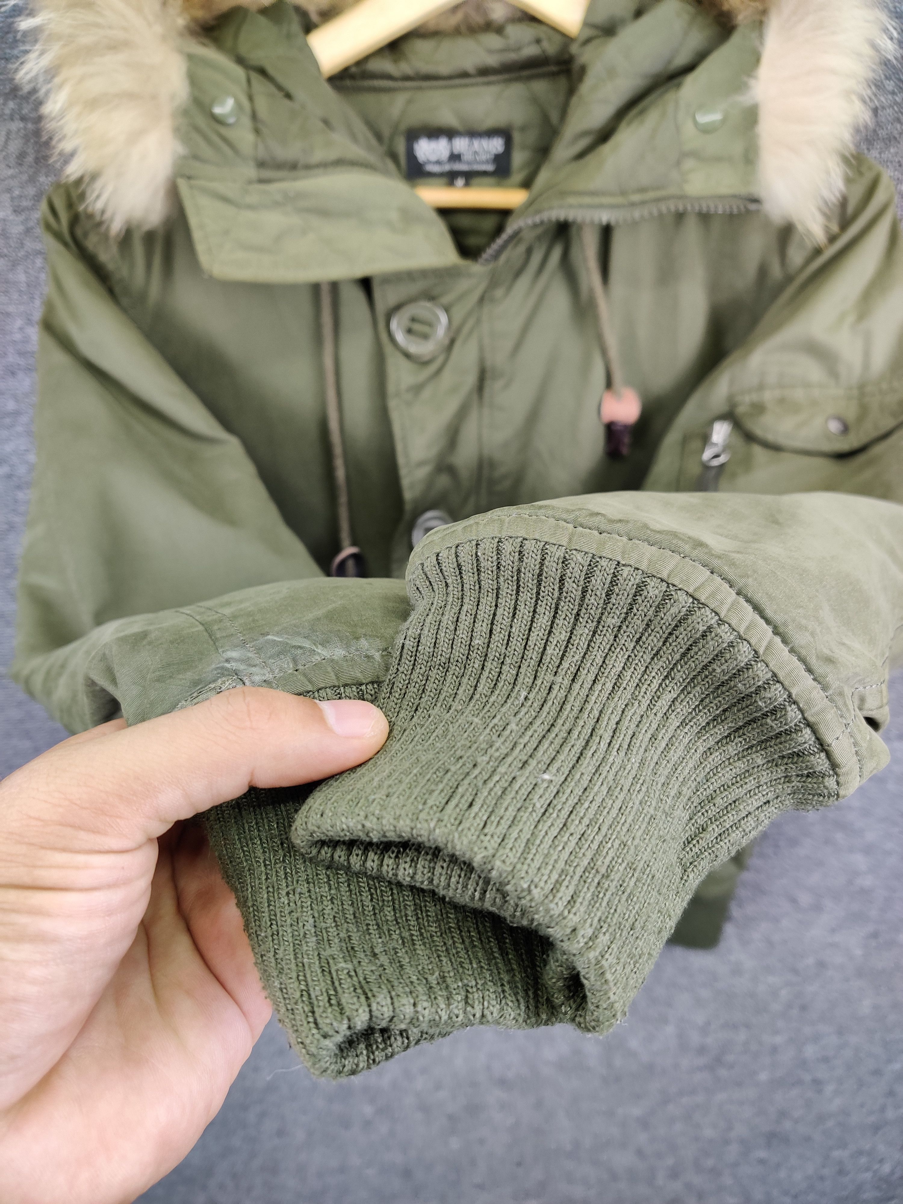 Beams Plus Vintage Beams Heart N-2B Military Bomber Fur Jacket Size US M / EU 48-50 / 2 - 12 Thumbnail