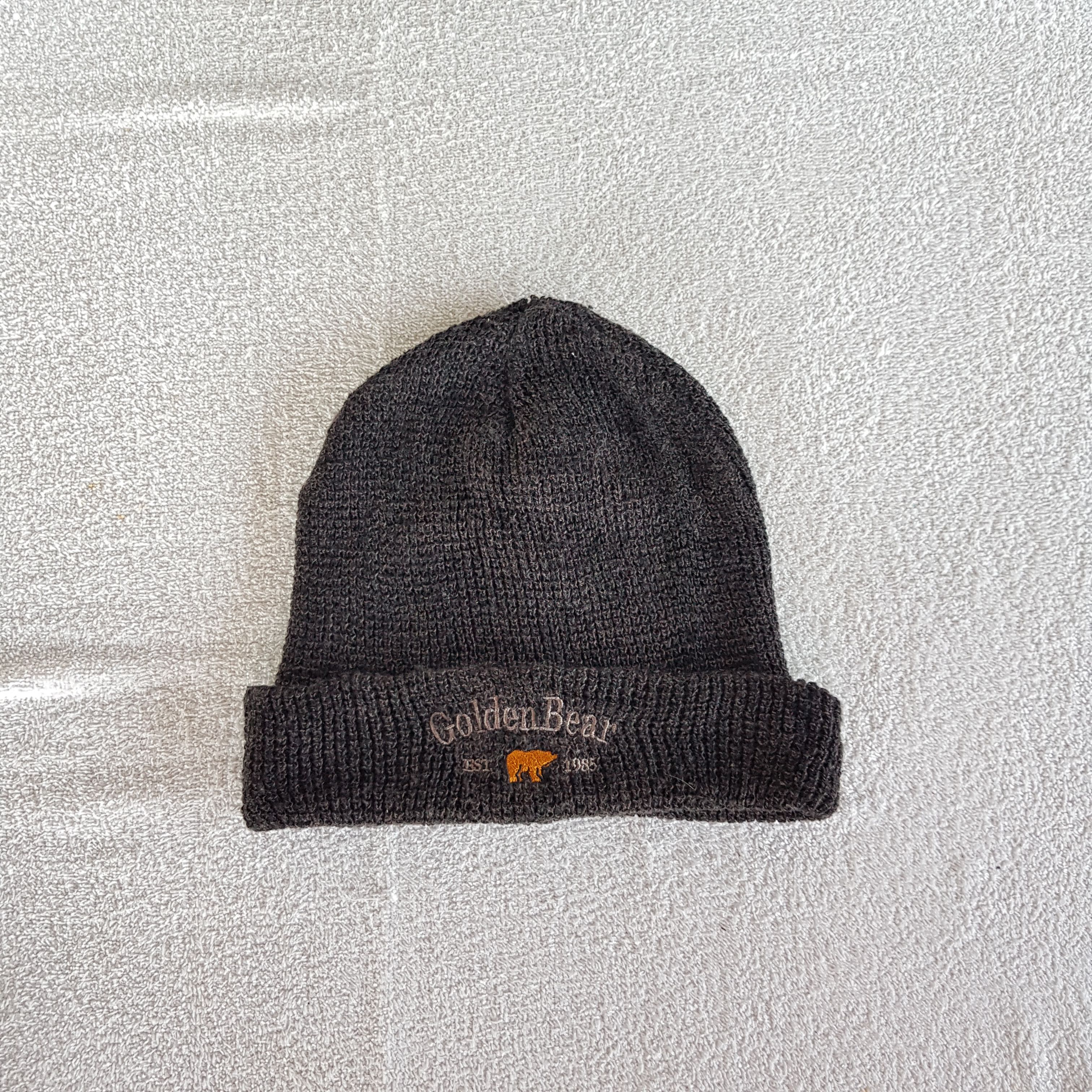 Golden Bear Vintage Golden Bear Beanie 90s Knitted Snow Caps Hats Size ONE SIZE - 5 Thumbnail