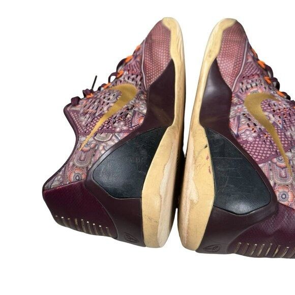Nike Nike Shoes Kobe 9 EM Low Silk Sz 12.5 Men's - Merlot Red Met Size US 12.5 / EU 45-46 - 12 Thumbnail