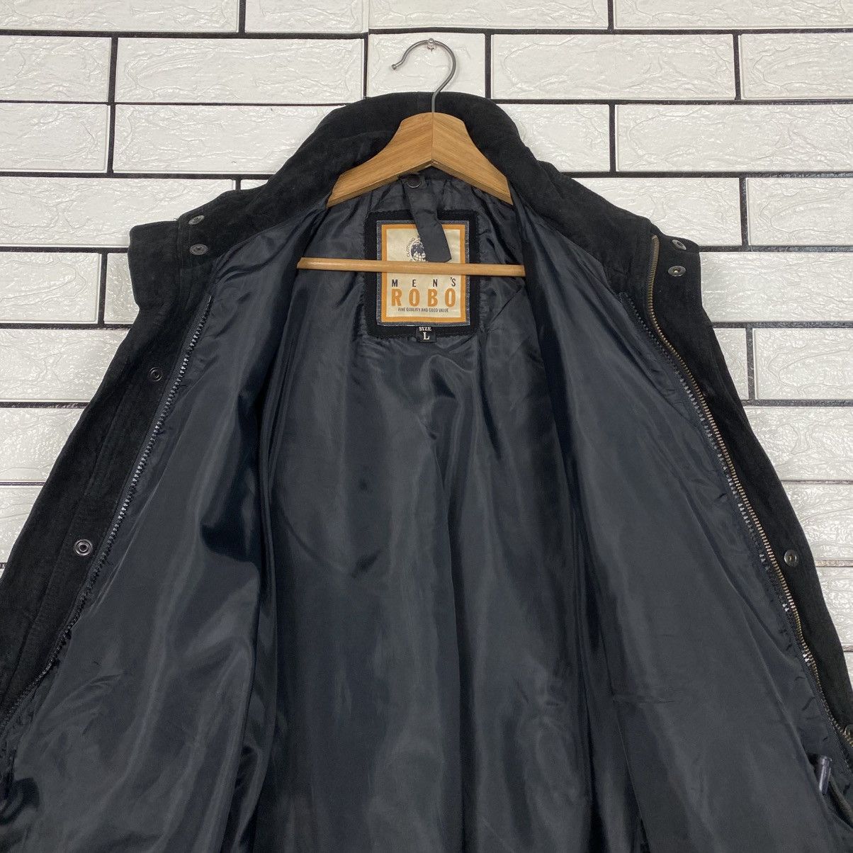Issey Miyake 📌Vintage Chore Wool Jacket Blanket Men's Robo Size US L / EU 52-54 / 3 - 15 Thumbnail
