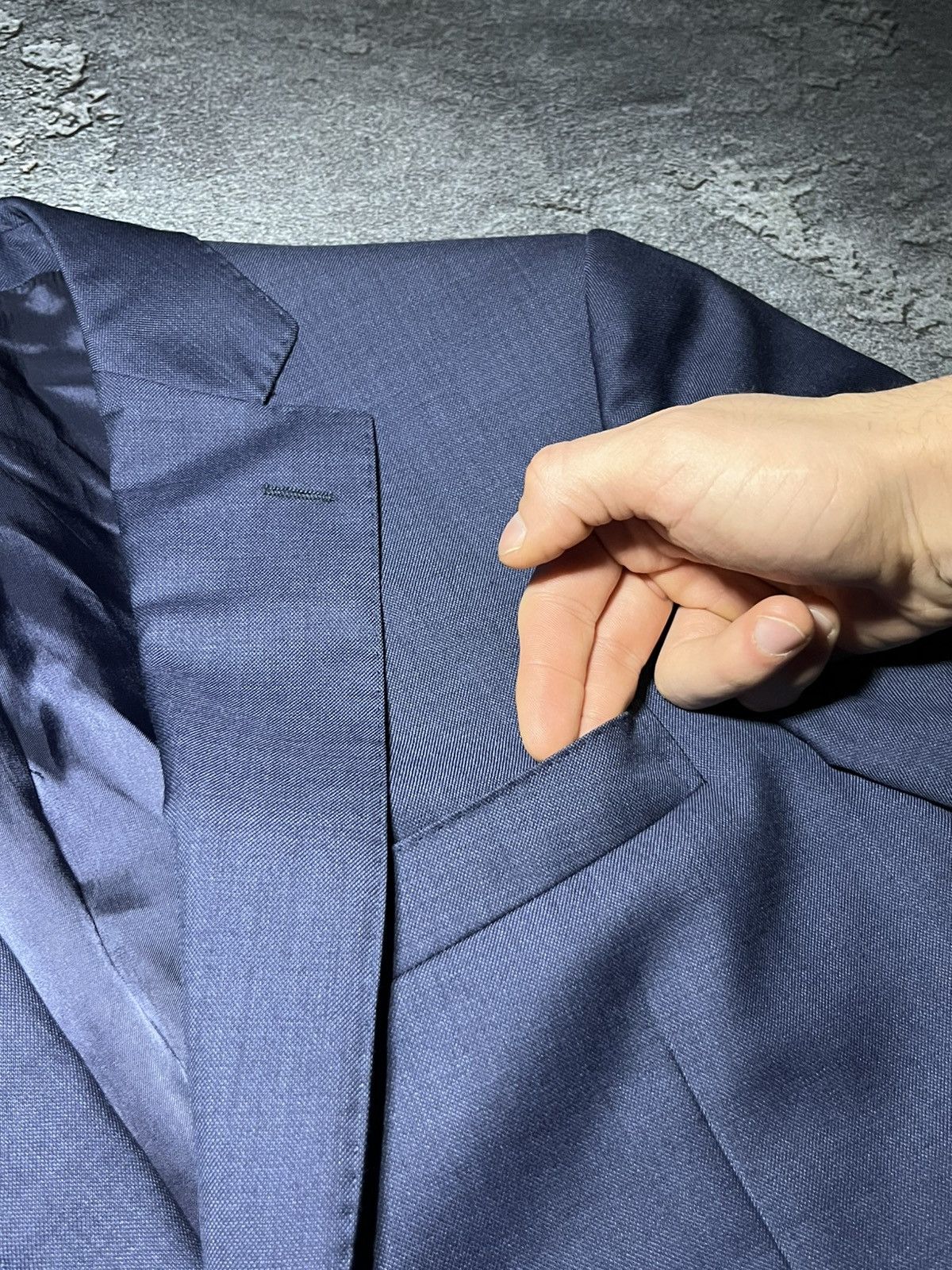 Suitsupply Suitsupply Napoli Single Breasted FL Wool Blazer Jacket Size 48R - 4 Thumbnail