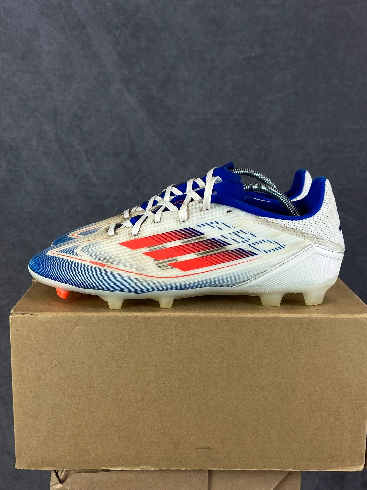 Adidas Adidas White Football Boots EU 42 2/3 Size US 9.5 / EU 42-43 - 2 Thumbnail