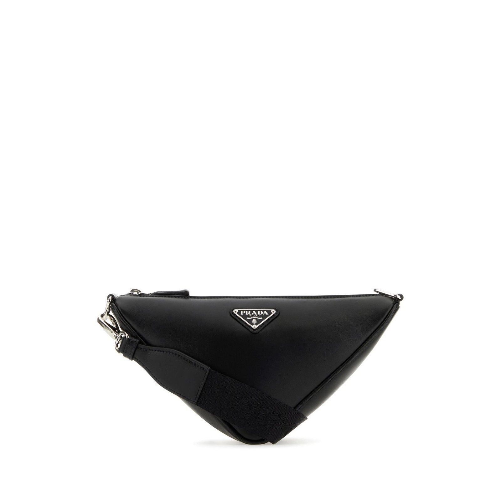 Prada PRADA Triangle Black Crossbody Bag New & Authentic Size ONE SIZE - 1 Thumbnail