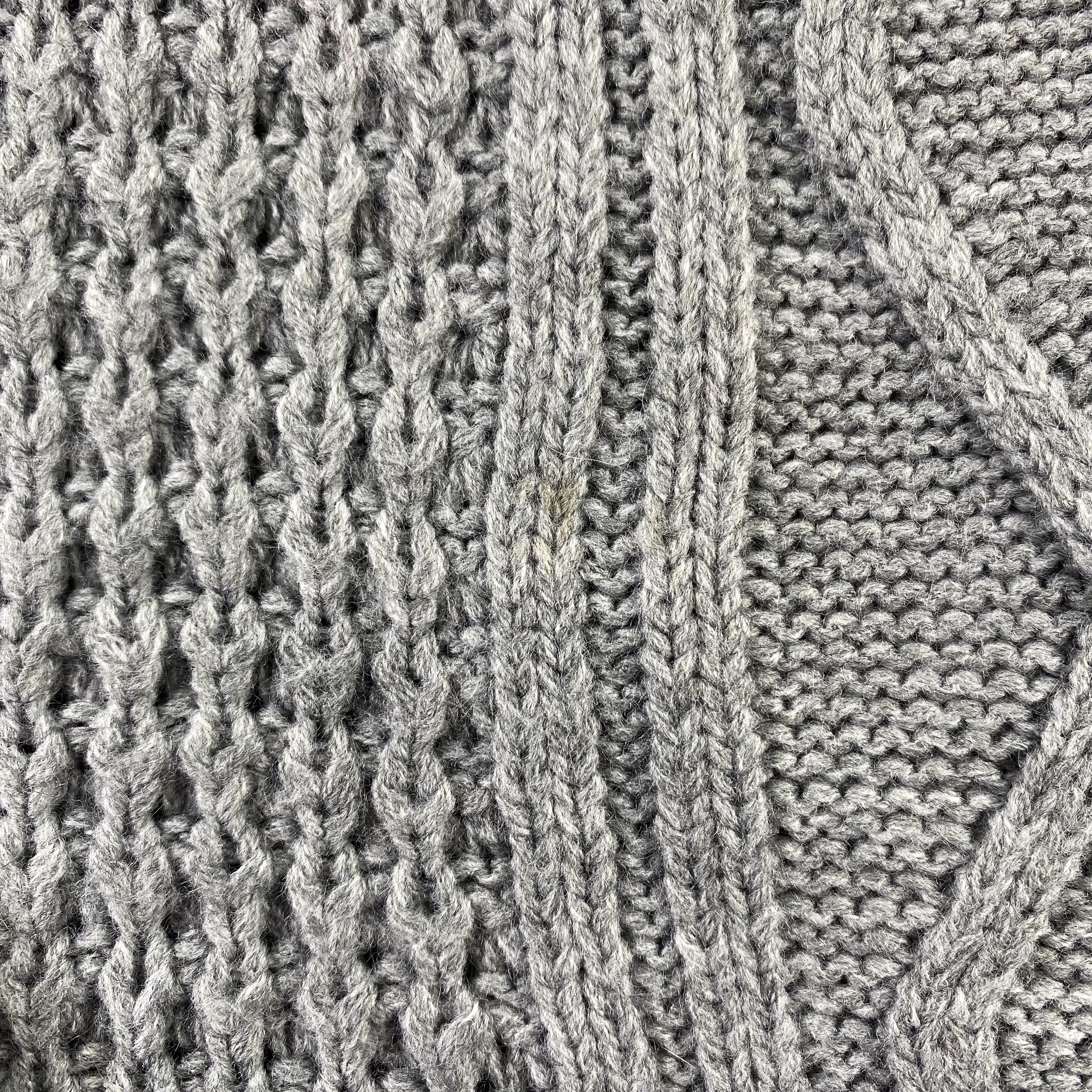 Diesel Cable Knit Diesel Scarf Neck Wrap Knitted Muffler Size ONE SIZE - 8 Thumbnail