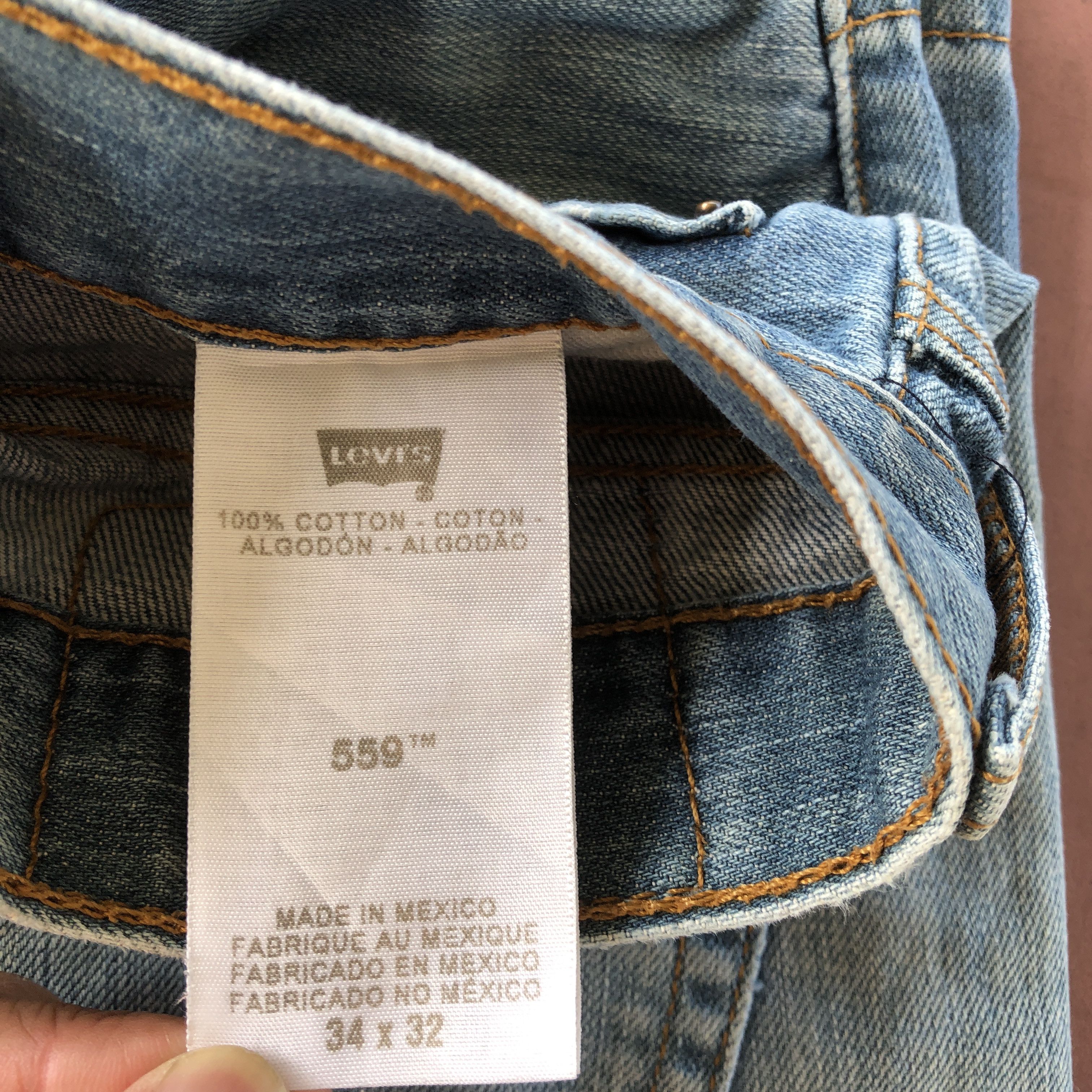 Levi's Vintage Levis Baggy Distressed Jeans Levi's 559 Faded Denim Size US 34 / EU 50 - 8 Thumbnail