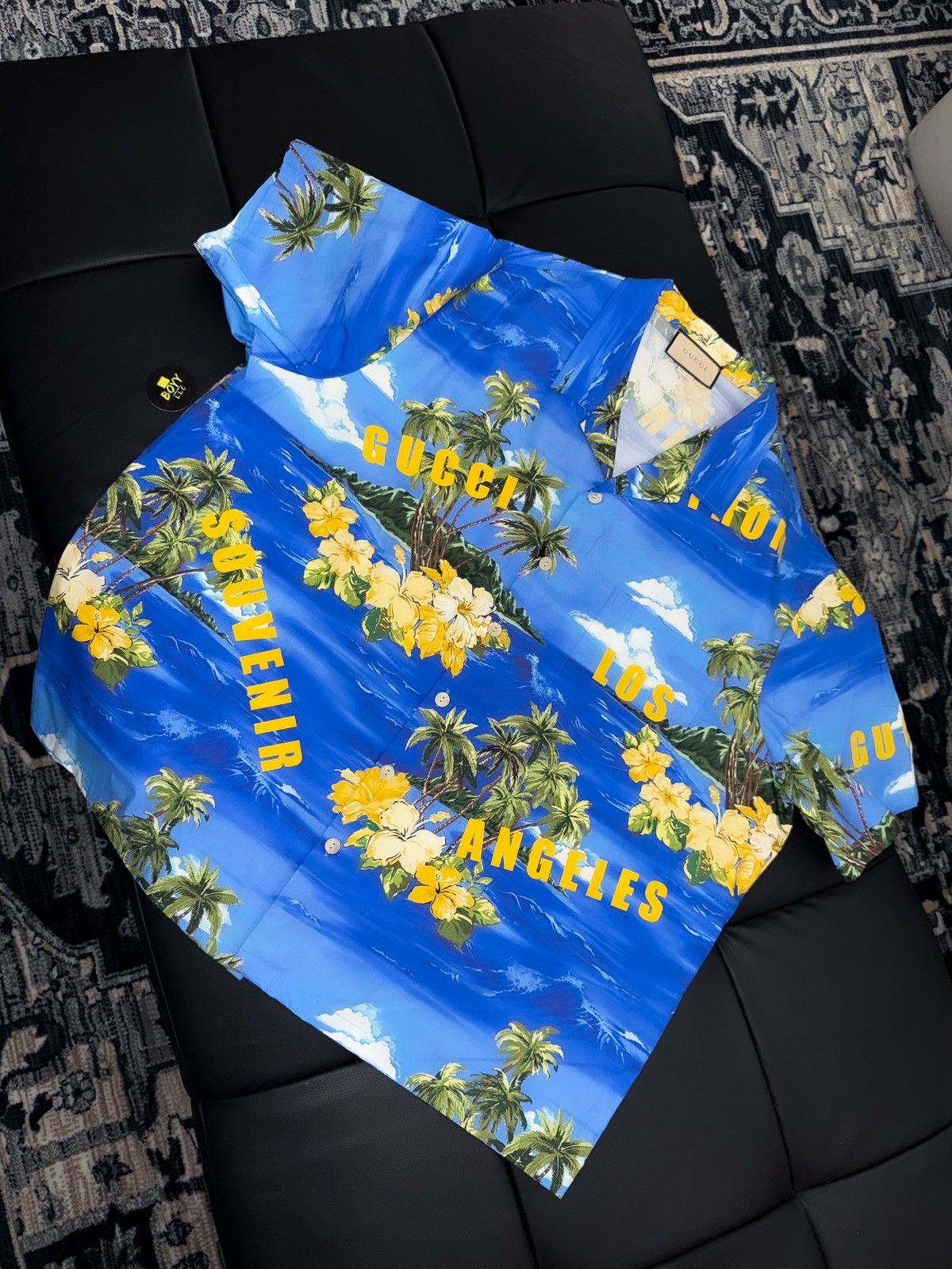 Gucci Gucci printed poplin shirt Size US M / EU 48-50 / 2 - 1 Thumbnail