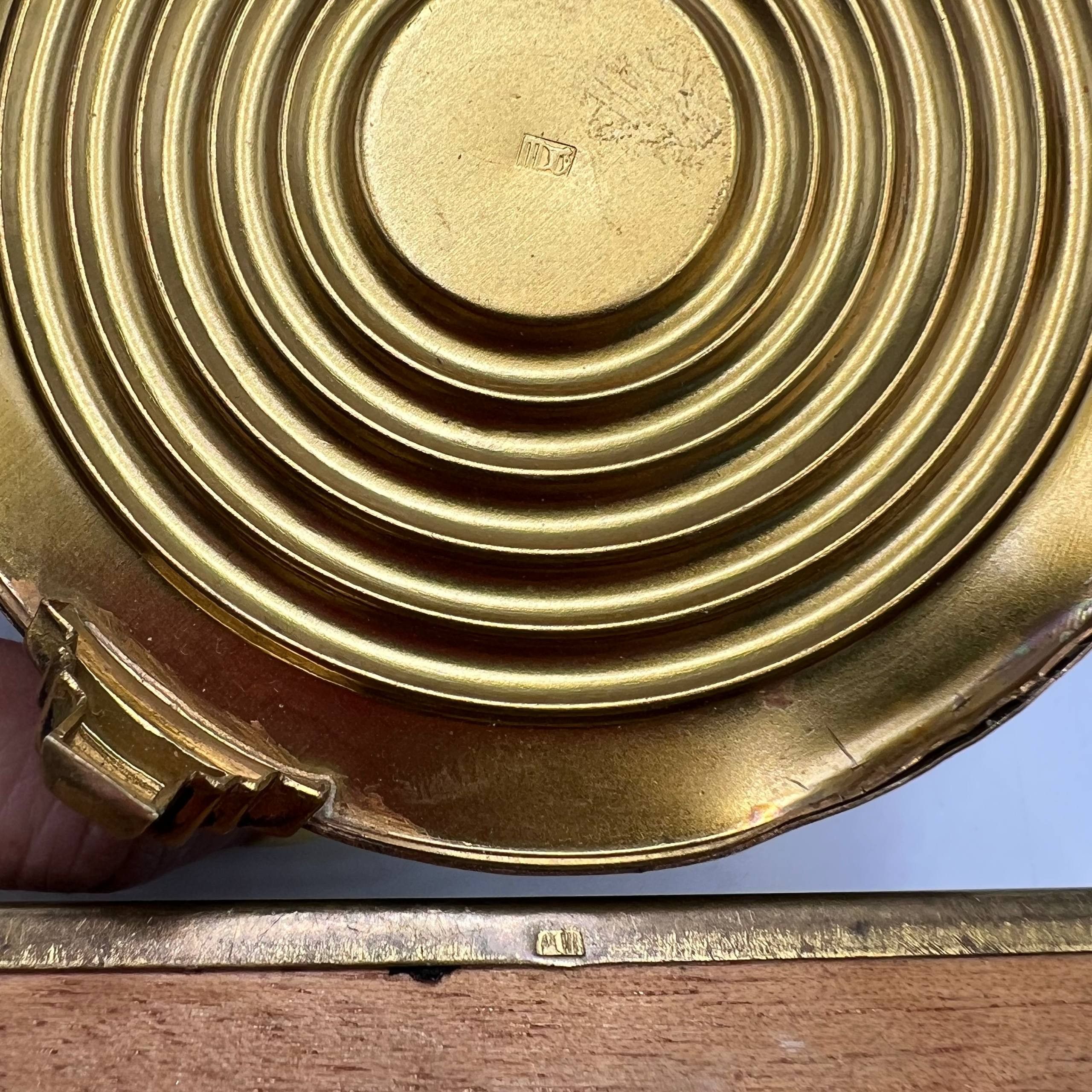 Vintage Erhard & Sohne Vintage Gilded Tin Metal Cigarette Box Set Size ONE SIZE - 3 Thumbnail
