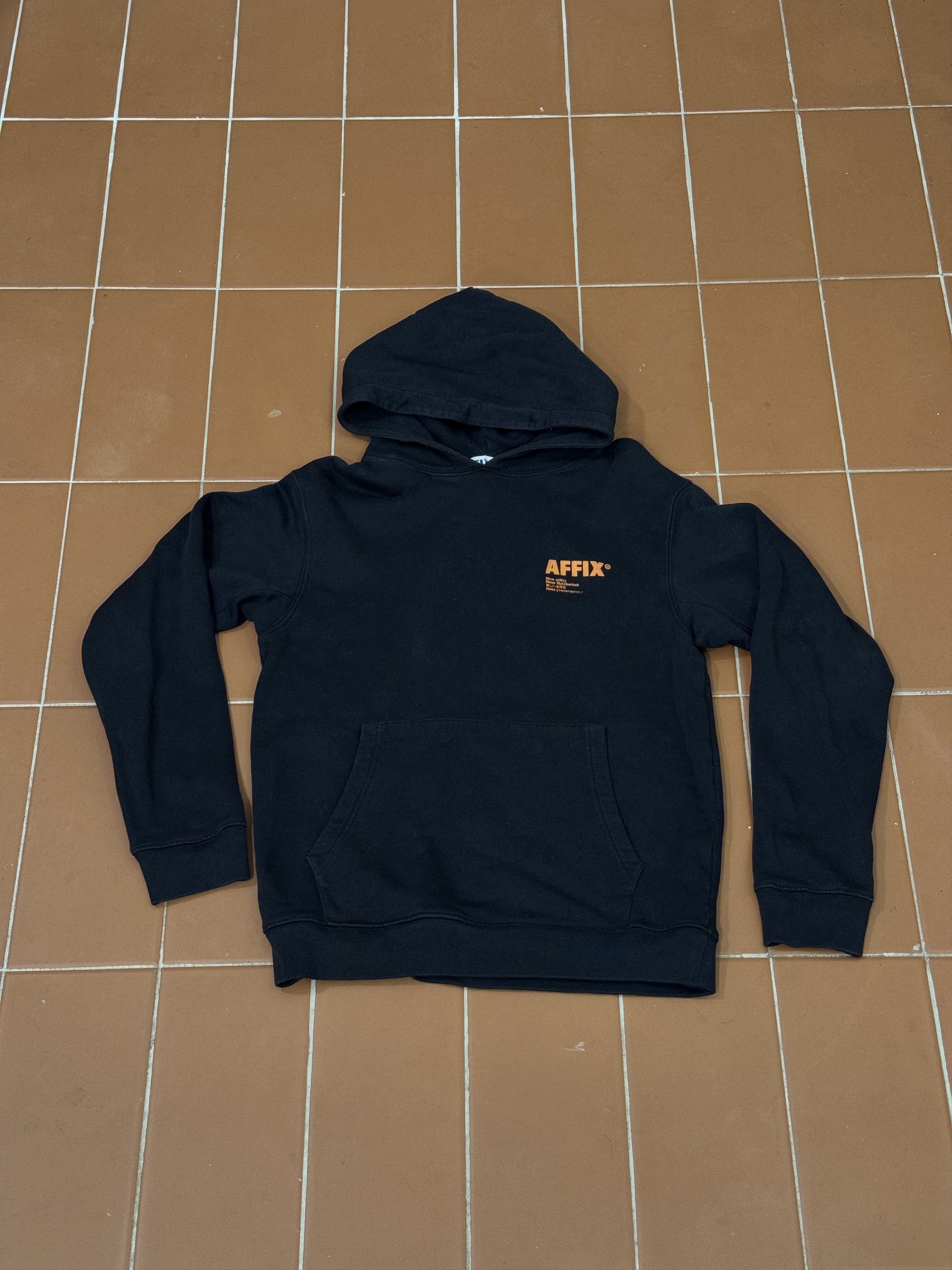 AFFIX Standardised Logo Hoodie - Kiko Kostadinov - S